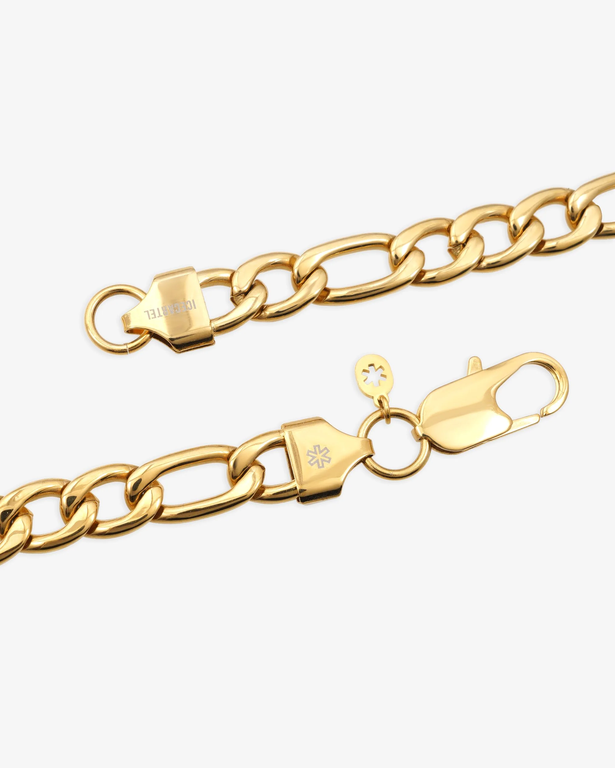 10MM Figaro Chain 14K Gold - Image 4