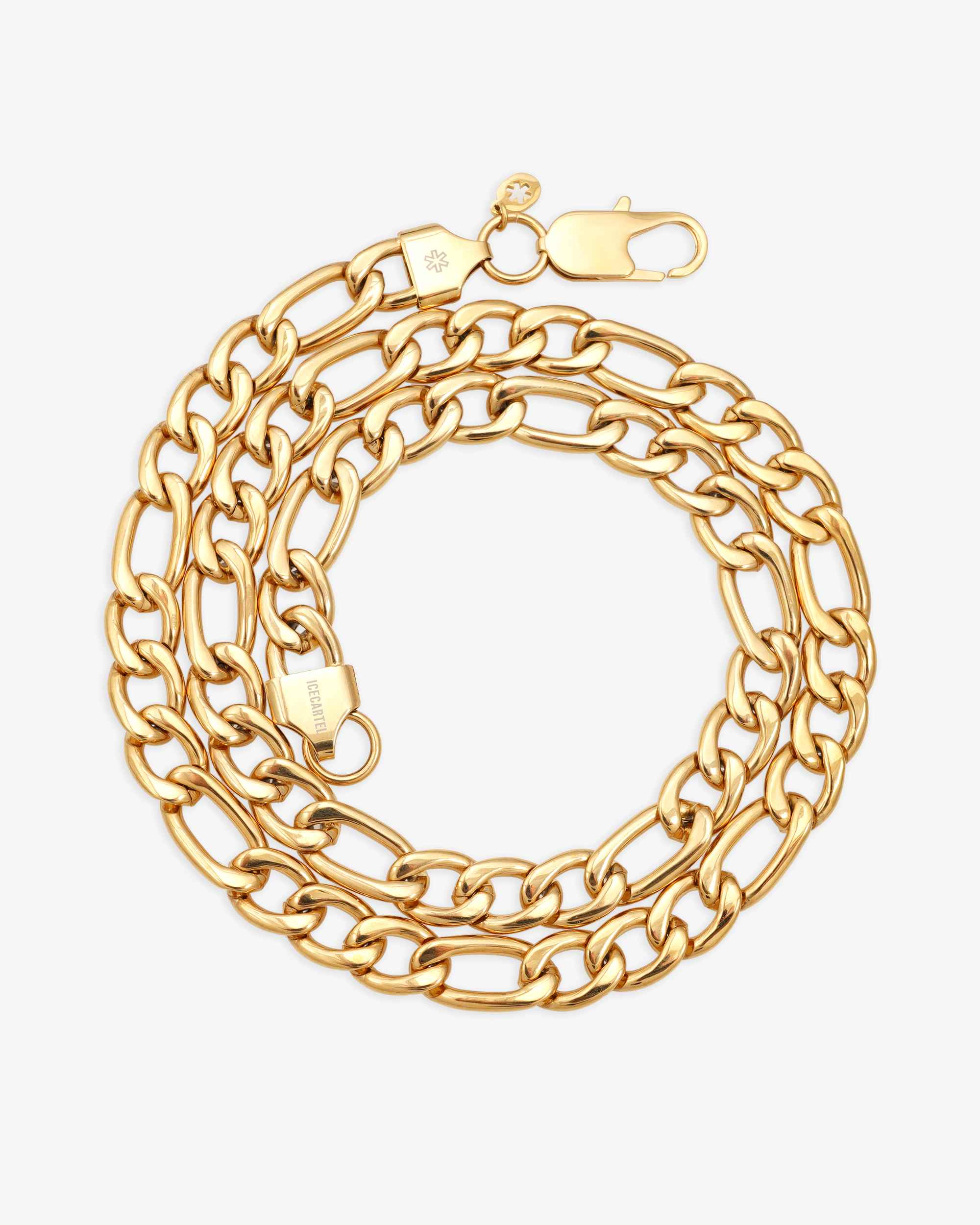 10MM Figaro Chain 14K Gold - Image 5