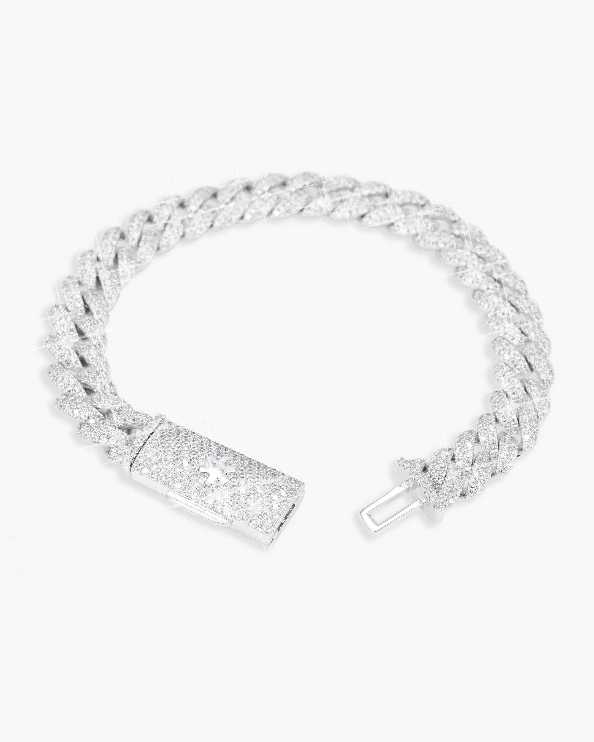 10MM VVS Miami Cuban Link Bracelet 14K Gold - Image 3