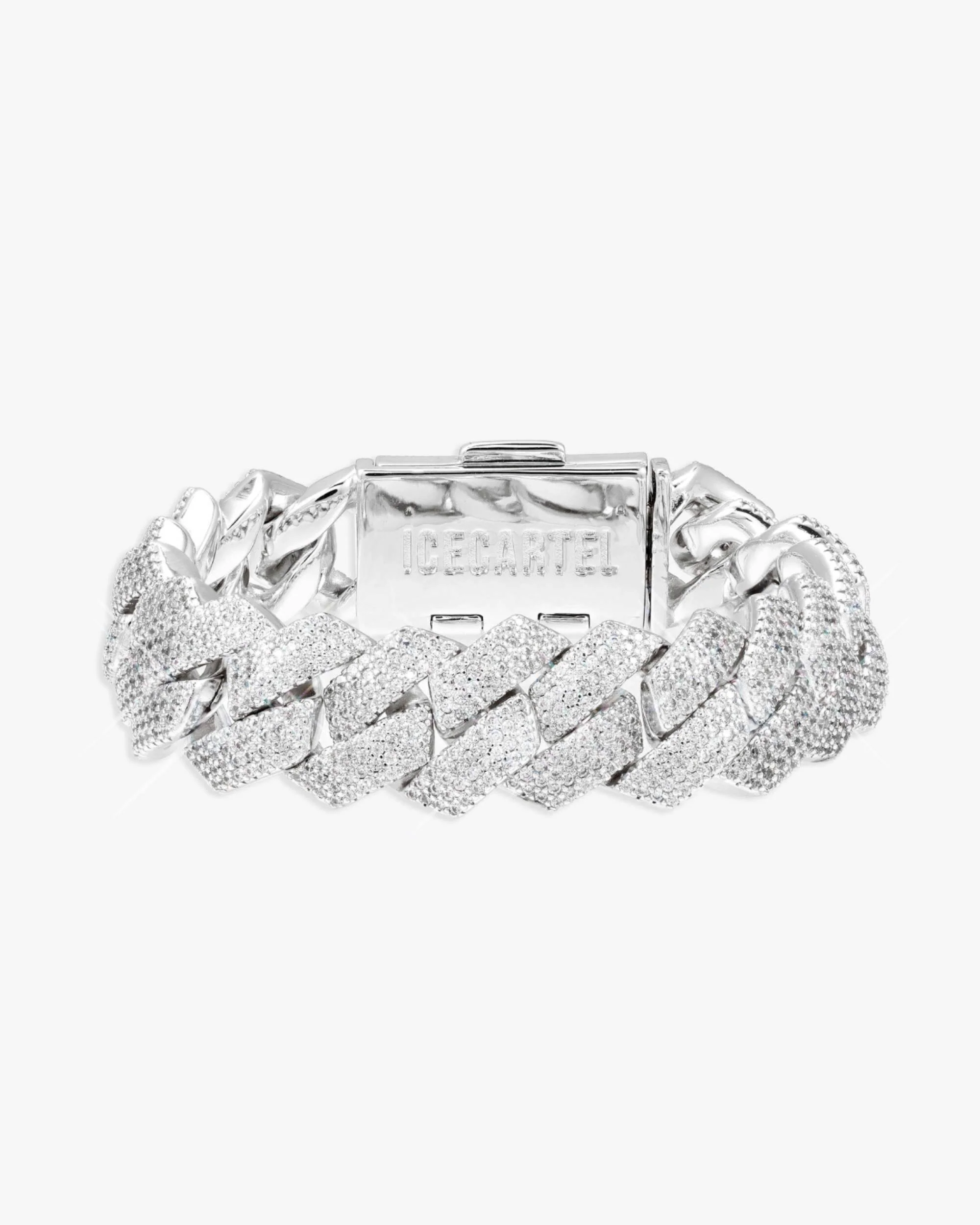 20MM VVS Cuban Link Chain and Bracelet Bundle 14K Gold - Image 15