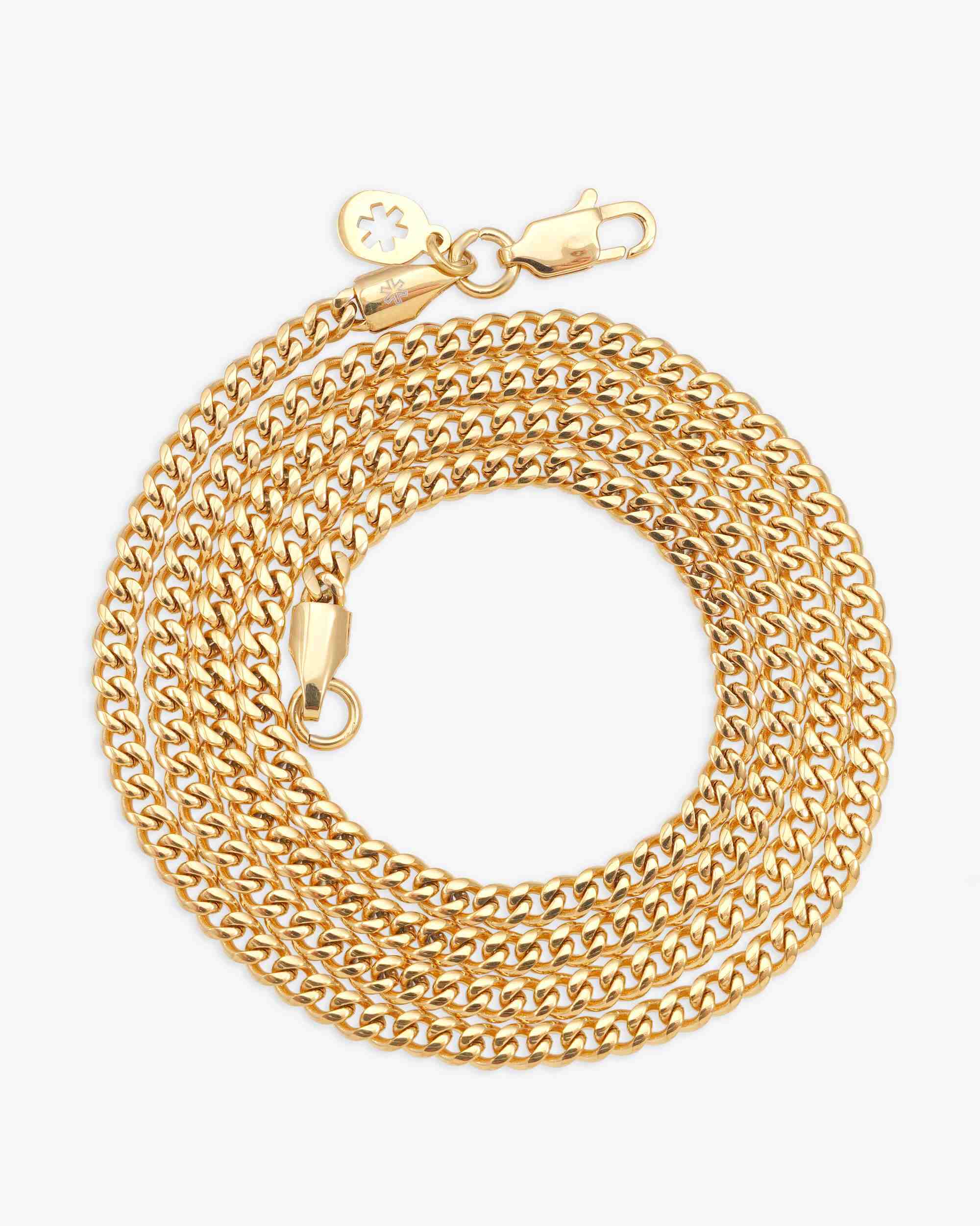 3MM Cuban Link Chain 14K Gold - Image 6