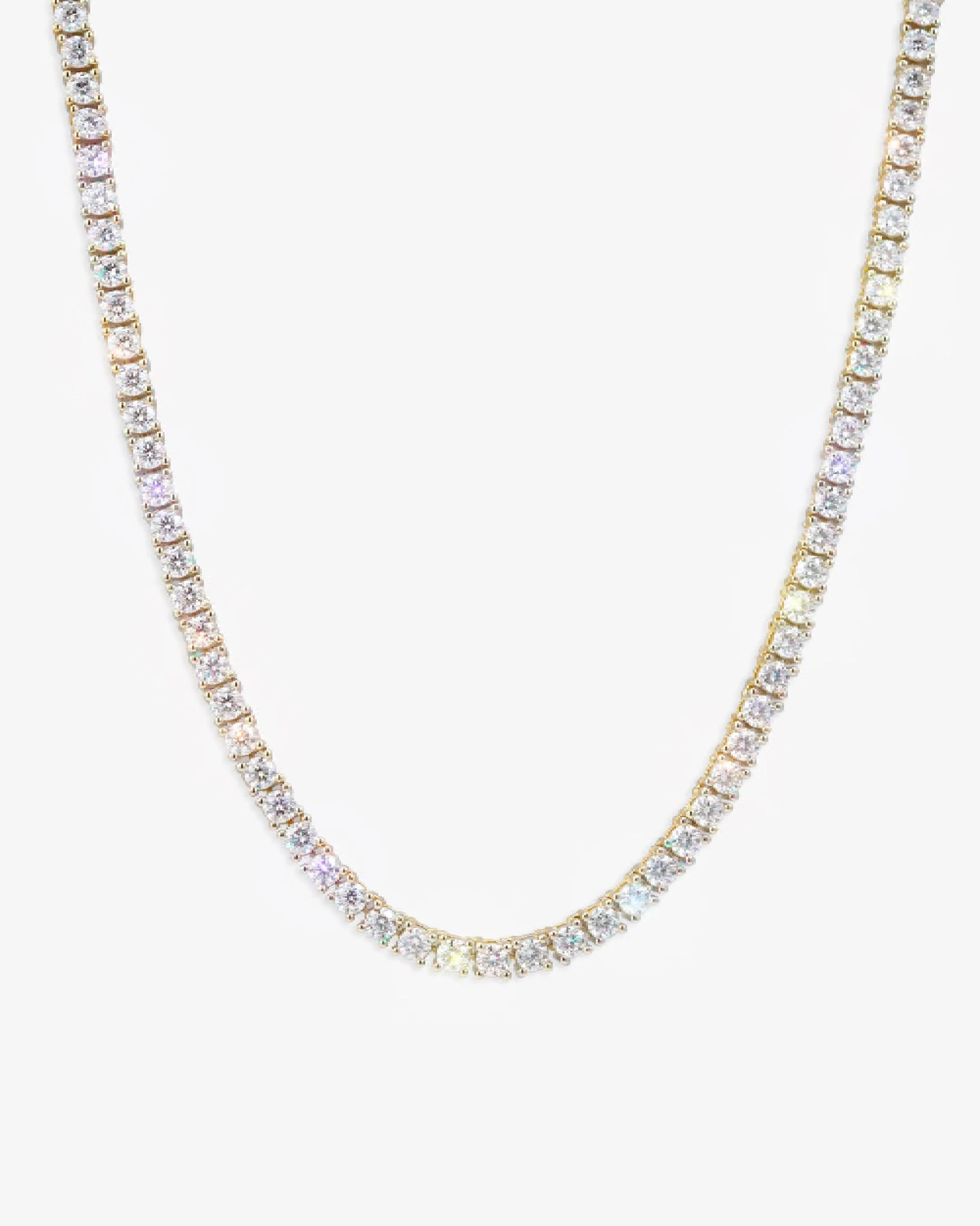 3MM Moissanite Tennis Chain + FREE Tennis Bracelet - Image 20
