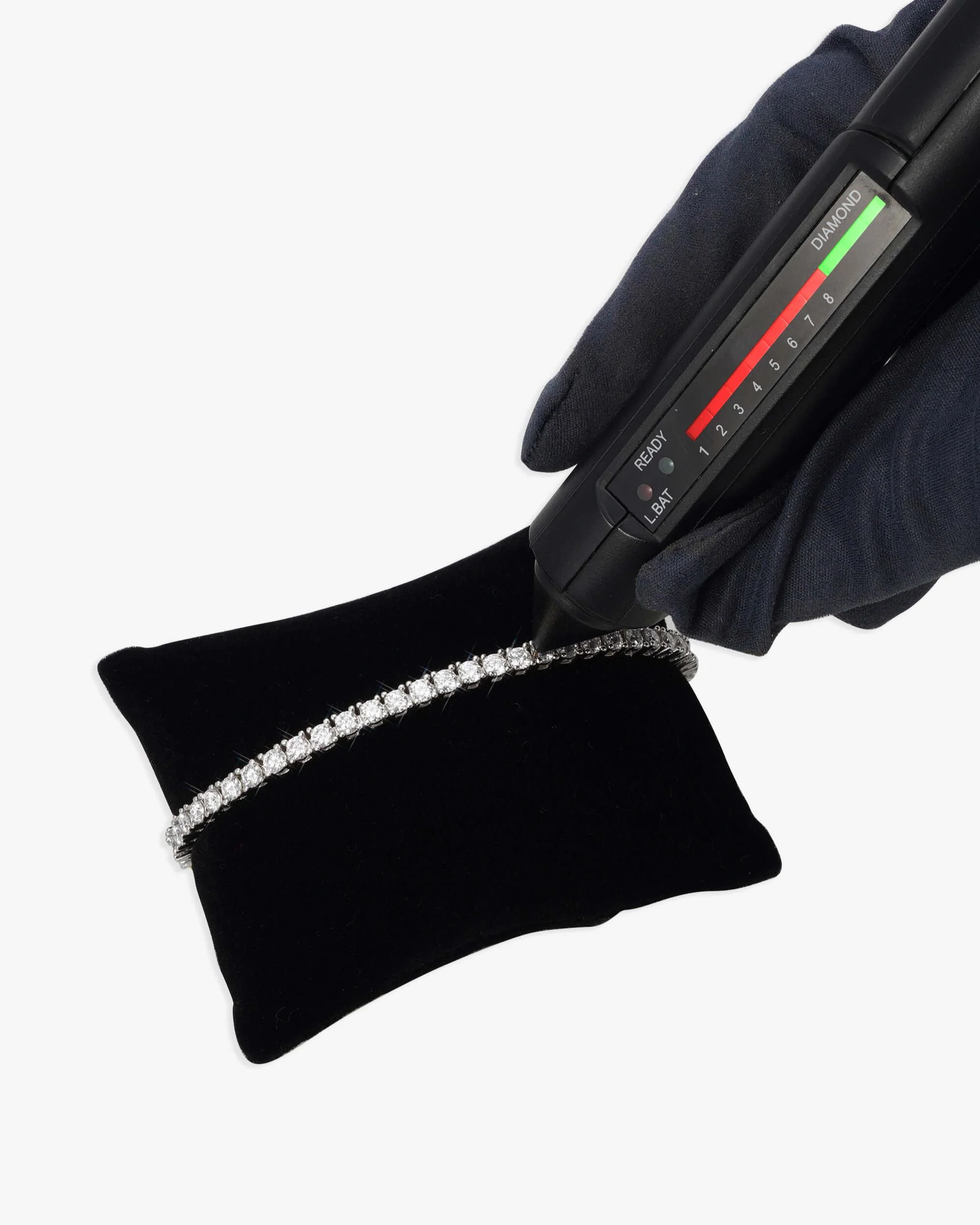 3MM Moissanite Tennis Chain + FREE Tennis Bracelet - Image 6