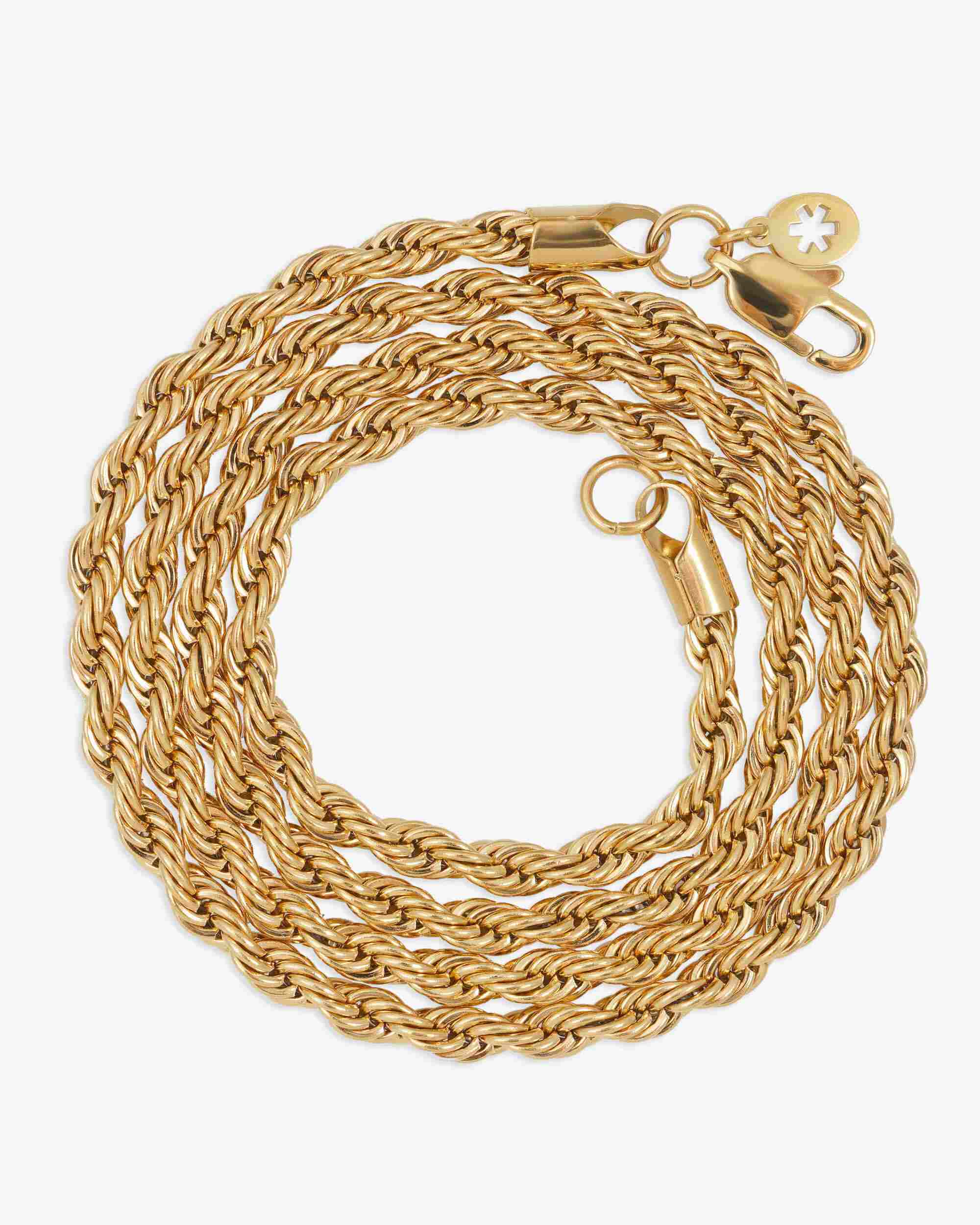 4MM Rope Chain 14K Gold - Image 6