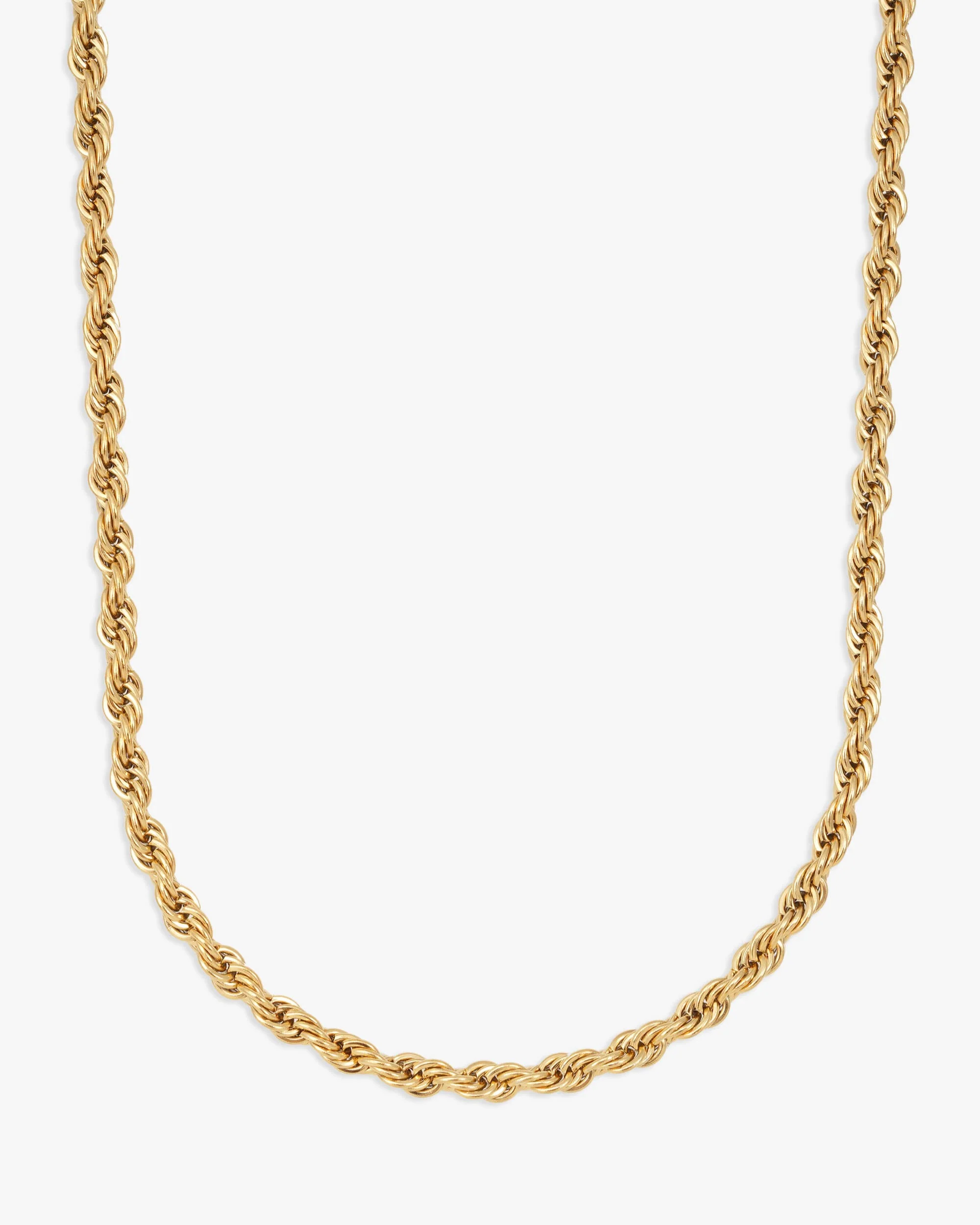 4MM Rope Chain and Bracelet Bundle 14K Gold - Image 5