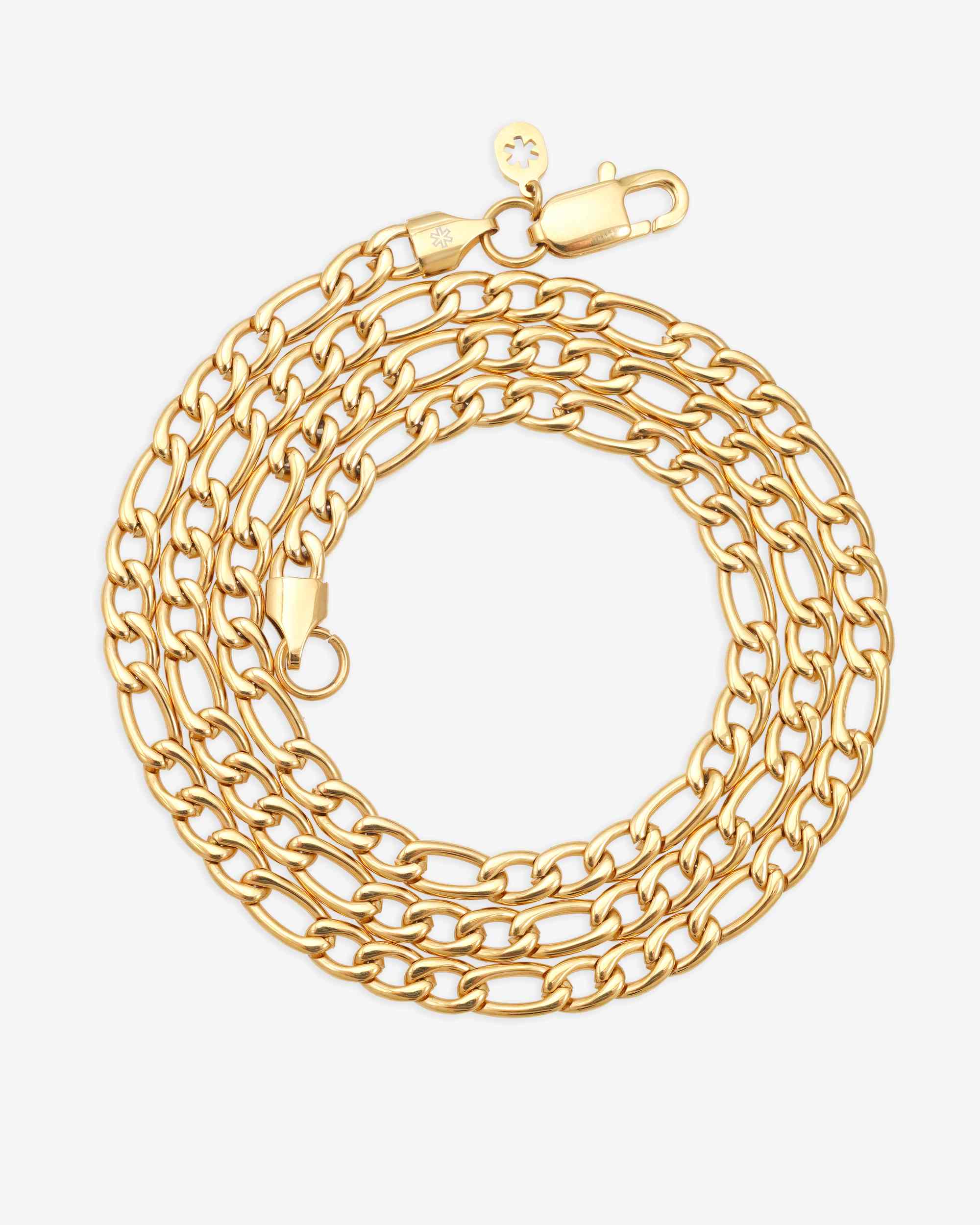 5MM Figaro Chain 14K Gold - Image 5