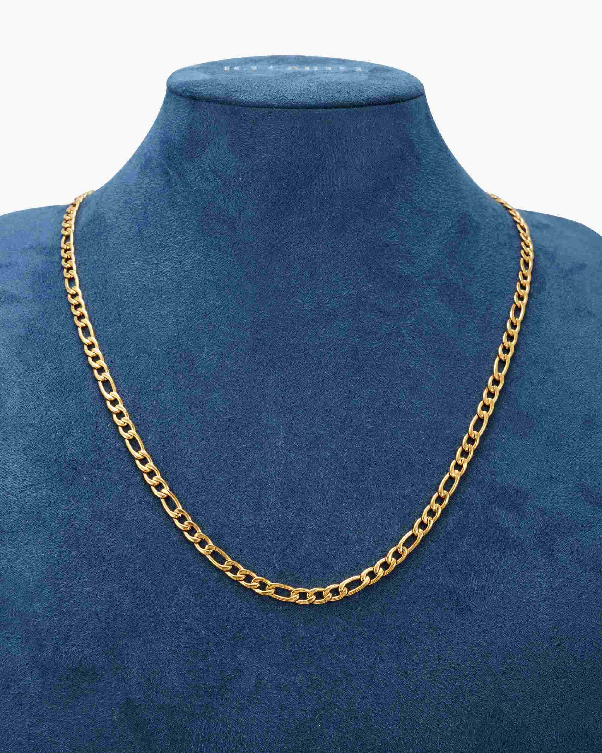 5MM Figaro Chain 14K Gold - Image 3