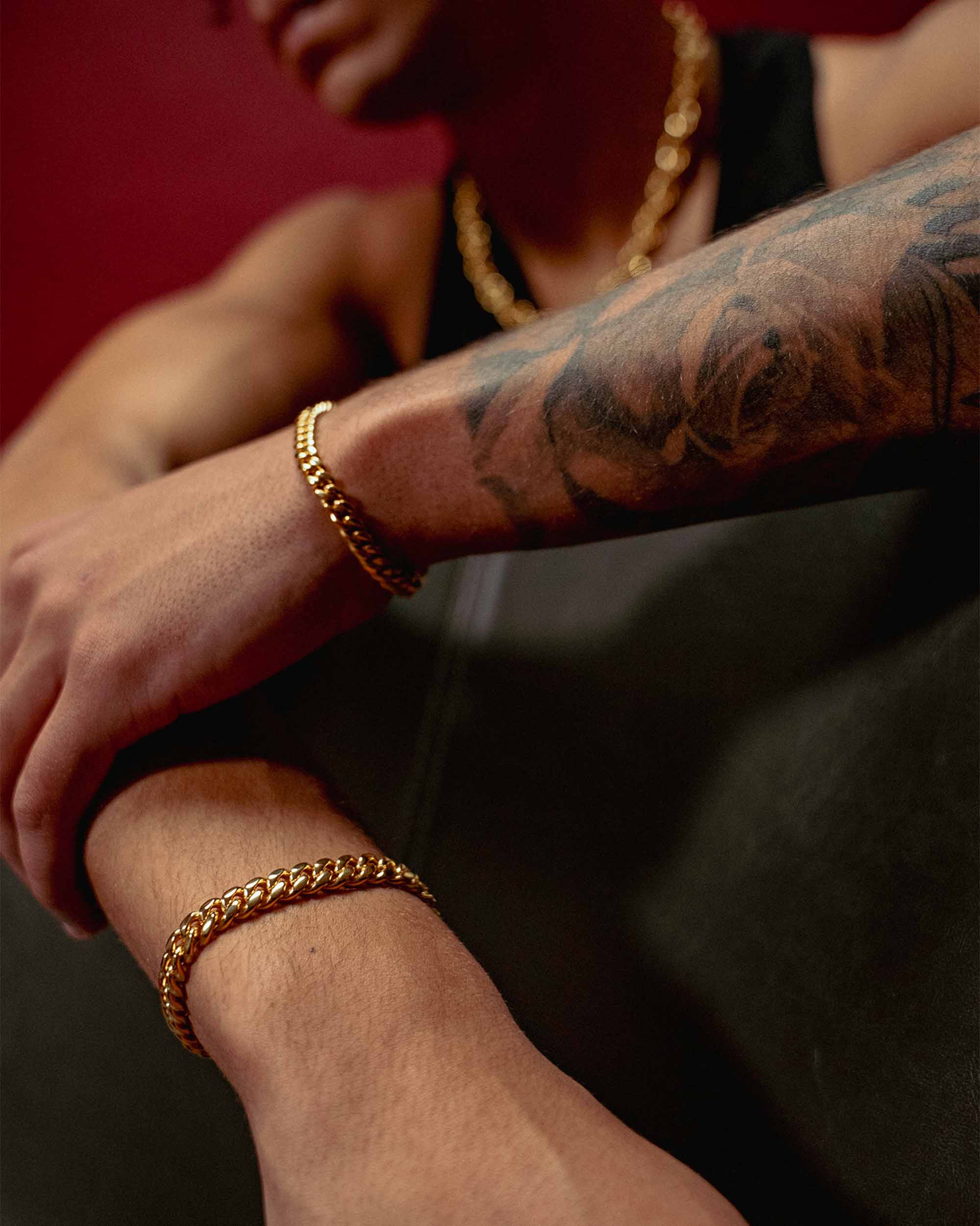 6MM Cuban Link Bracelet 14K Gold - Image 3