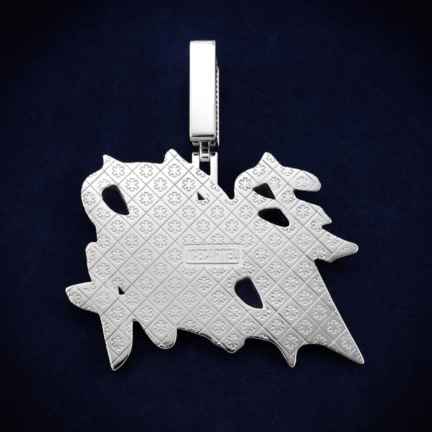 "BAD IDEA" Custom Moissanite Name Pendant 14K Gold - Image 3