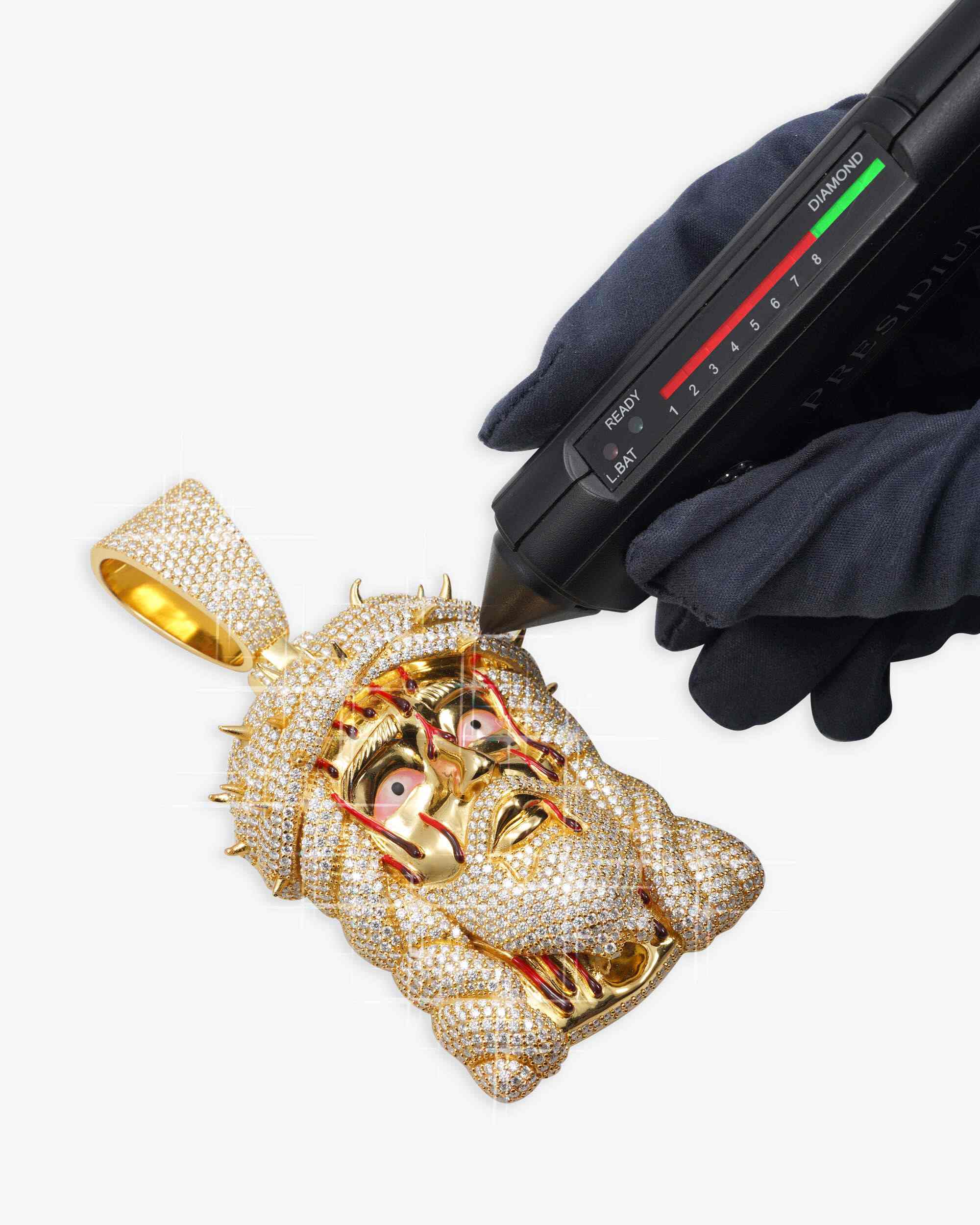 Blood Jesus Piece 14K Gold - Image 10