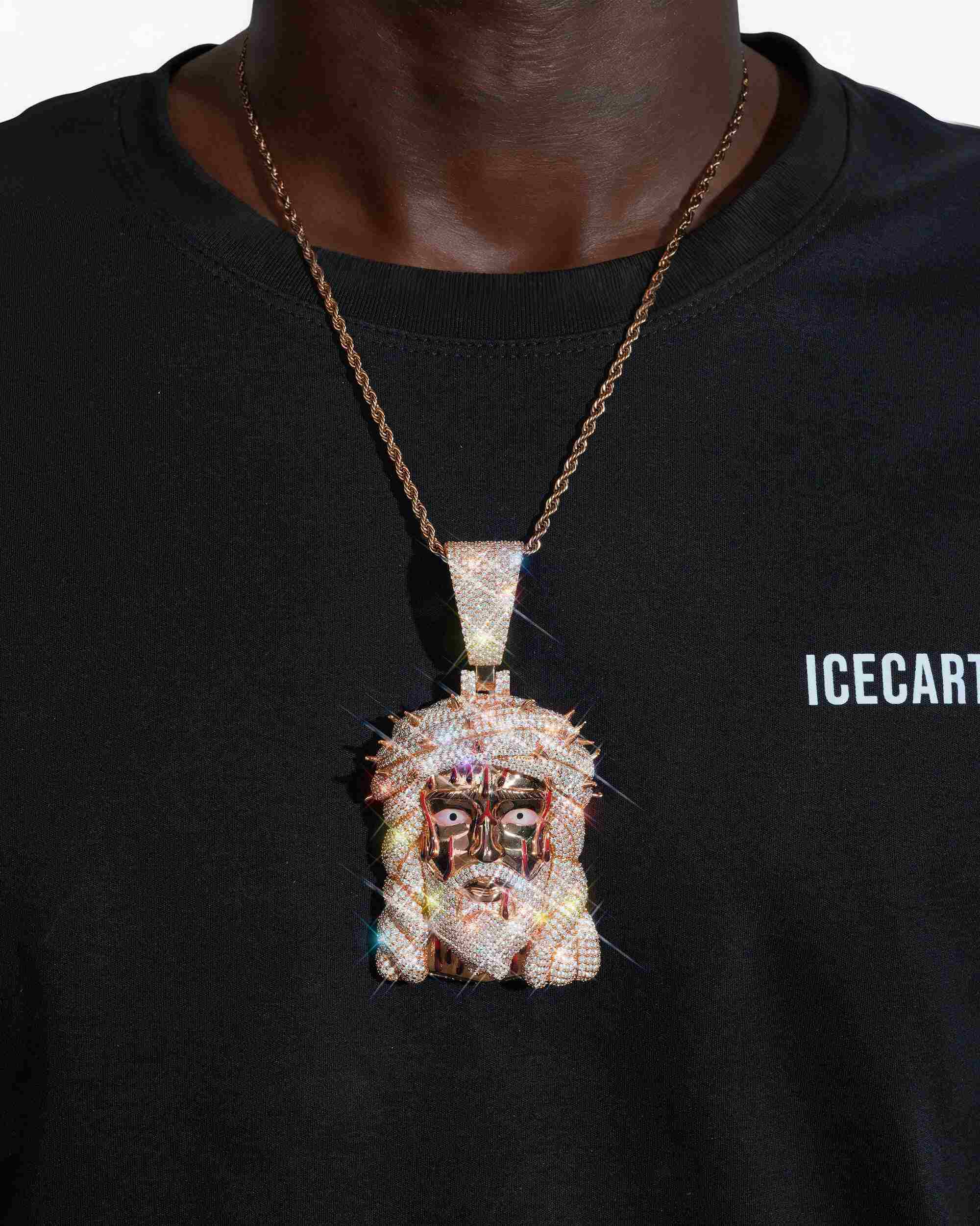 Blood Jesus Piece 14K Gold - Image 12