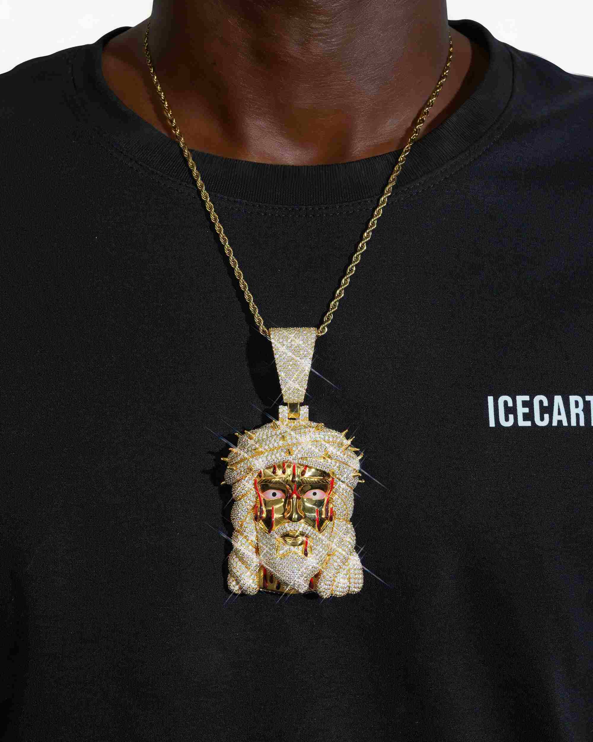 Blood Jesus Piece 14K Gold - Image 7