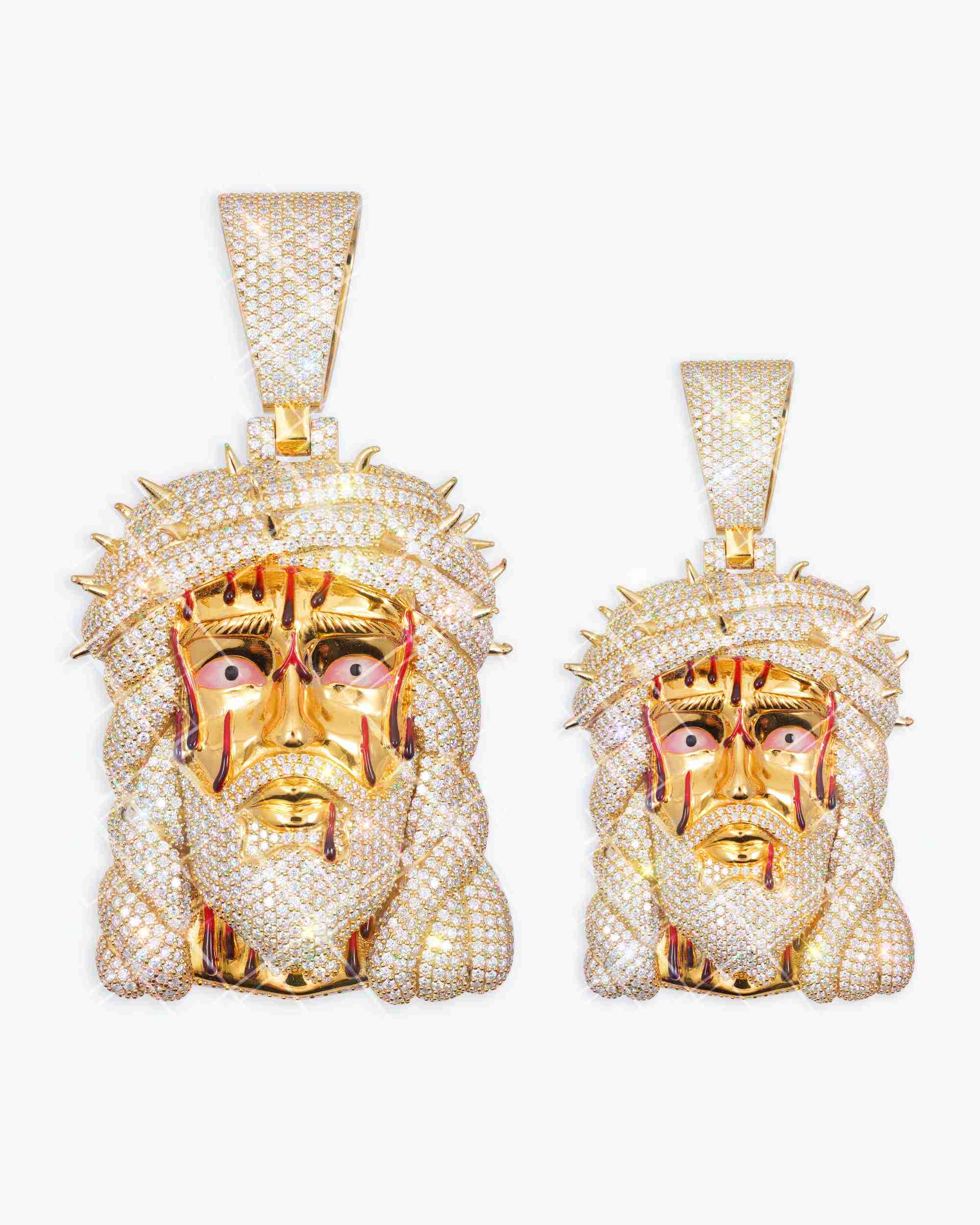 Blood Jesus Piece 14K Gold - Image 8