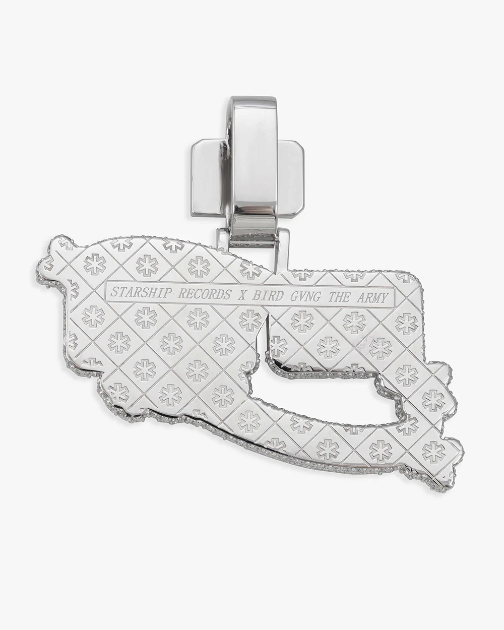 "CEO YANO" Custom Diamond Pendant 14K Gold - Image 2