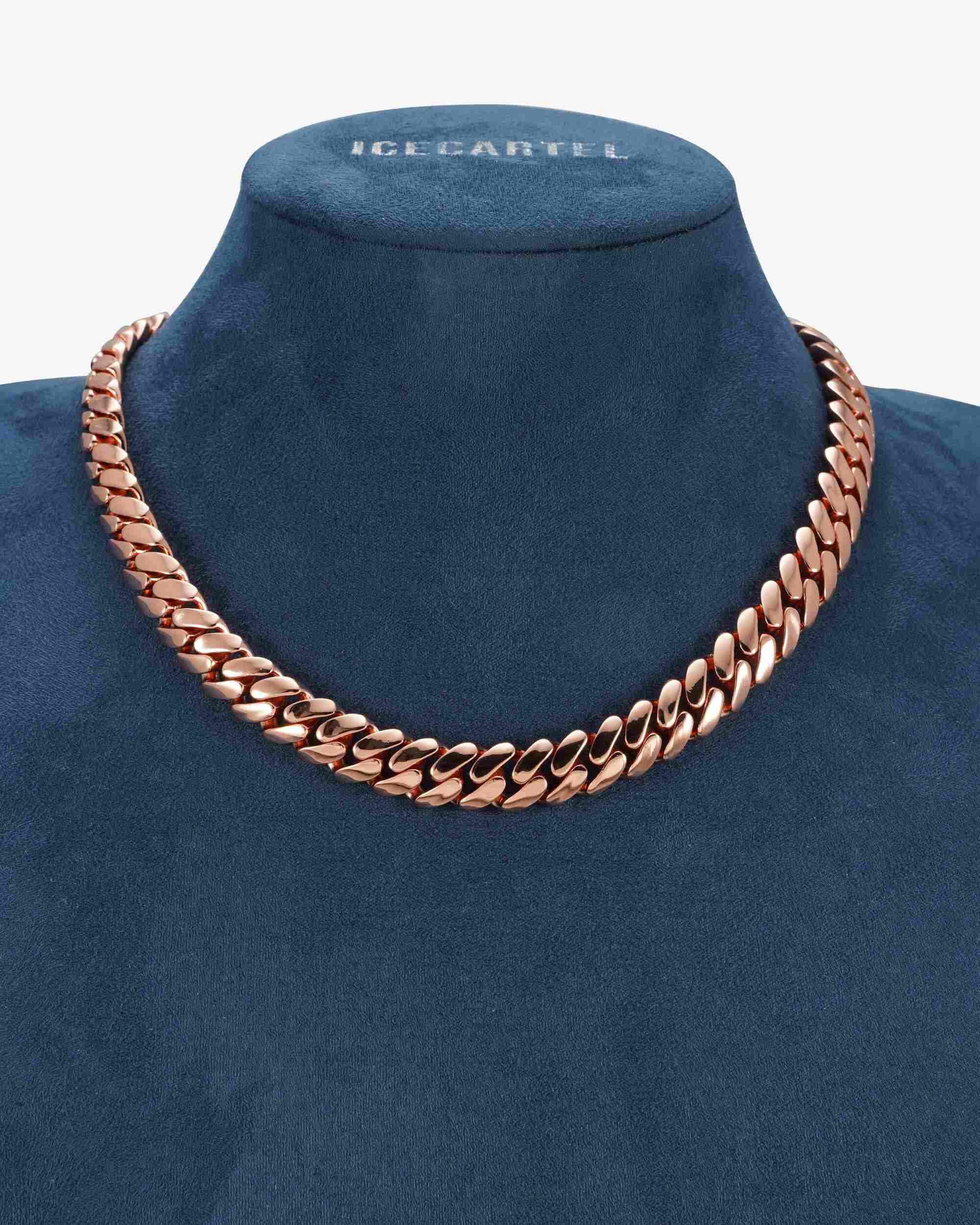 CUSTOM CLASP 12MM Moissanite Miami Cuban Link Chain 14K Gold - Image 3