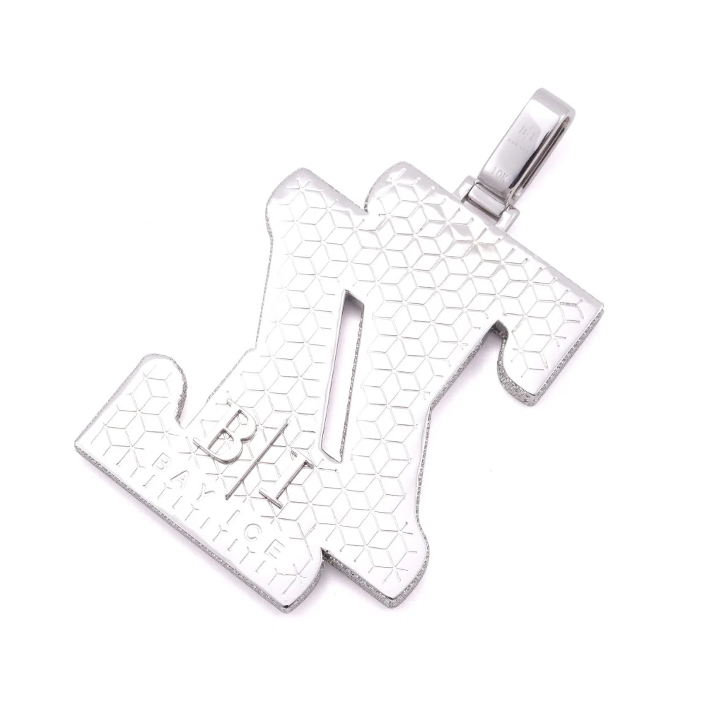 Custom Iced Out "ZZ" Pendant - Image 2