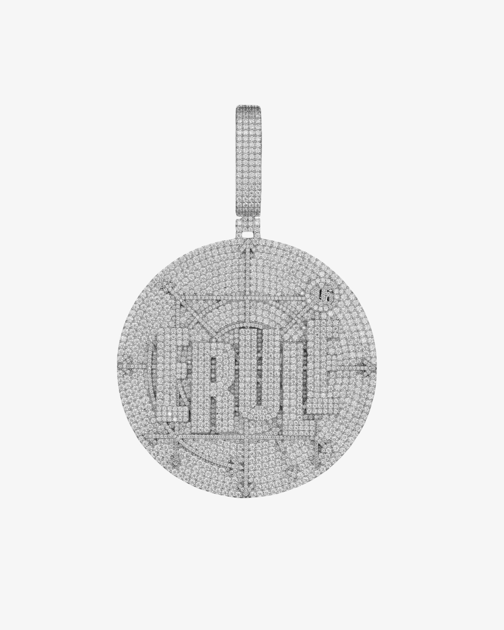 "ERULE" Custom Moissanite Pendant 14K Gold