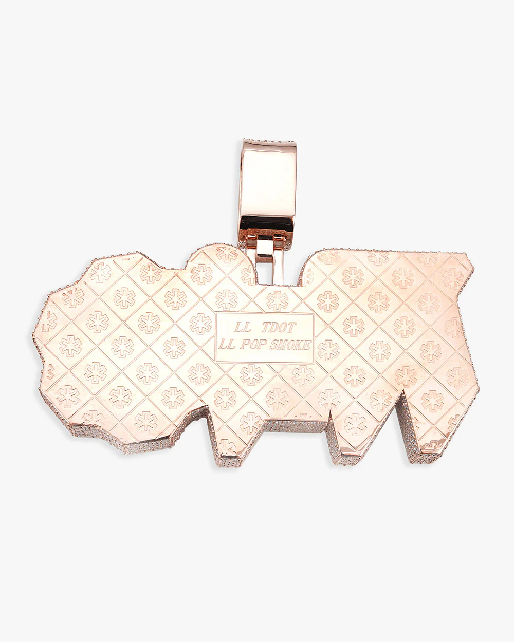 "FIVIO FOREIGN" Custom Diamond Pendant 14K Gold - Image 4