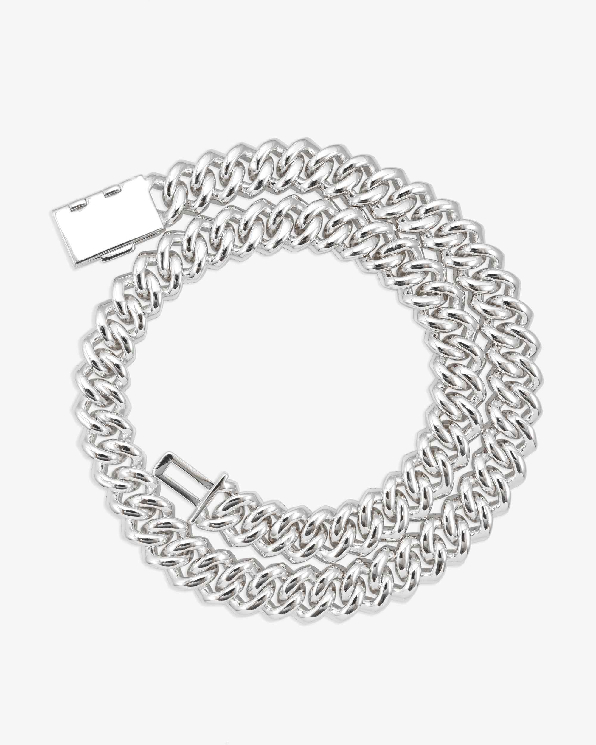 Moissanite Cuban Link Chain 14K Gold (ALL SIZES) - Image 11