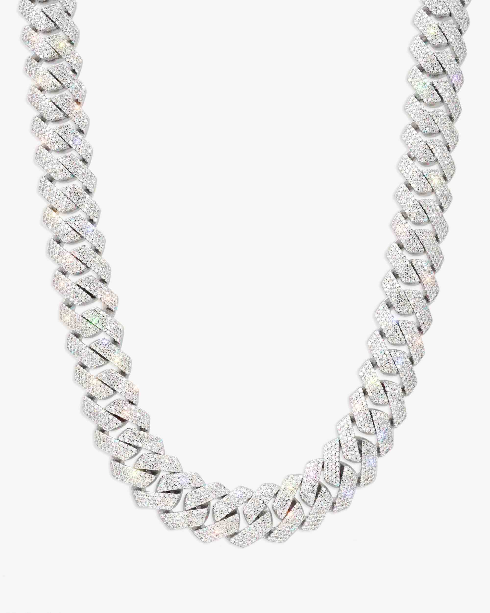 Moissanite Cuban Link Chain 14K Gold (ALL SIZES) - Image 20