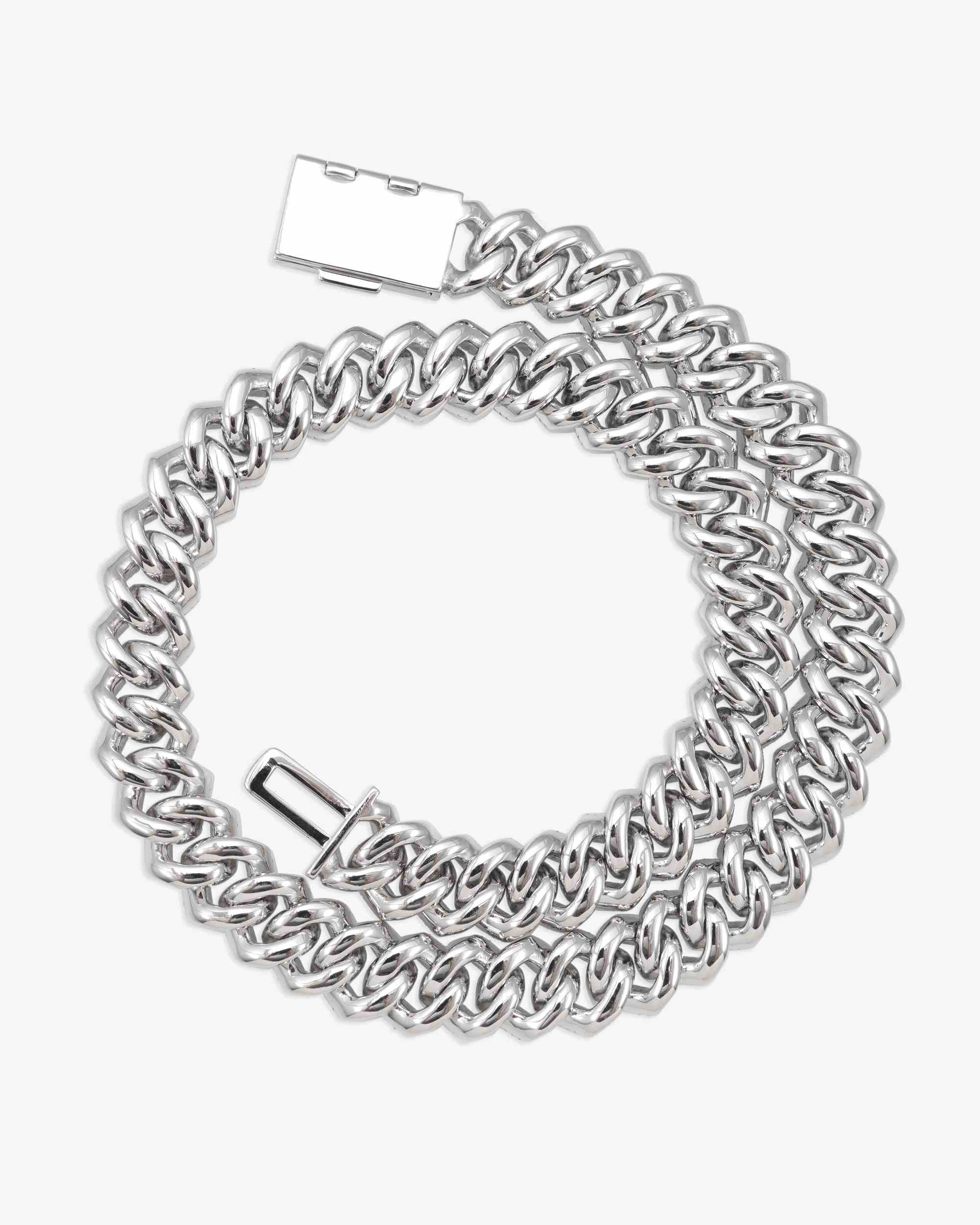 Moissanite Cuban Link Chain 14K Gold (ALL SIZES) - Image 26