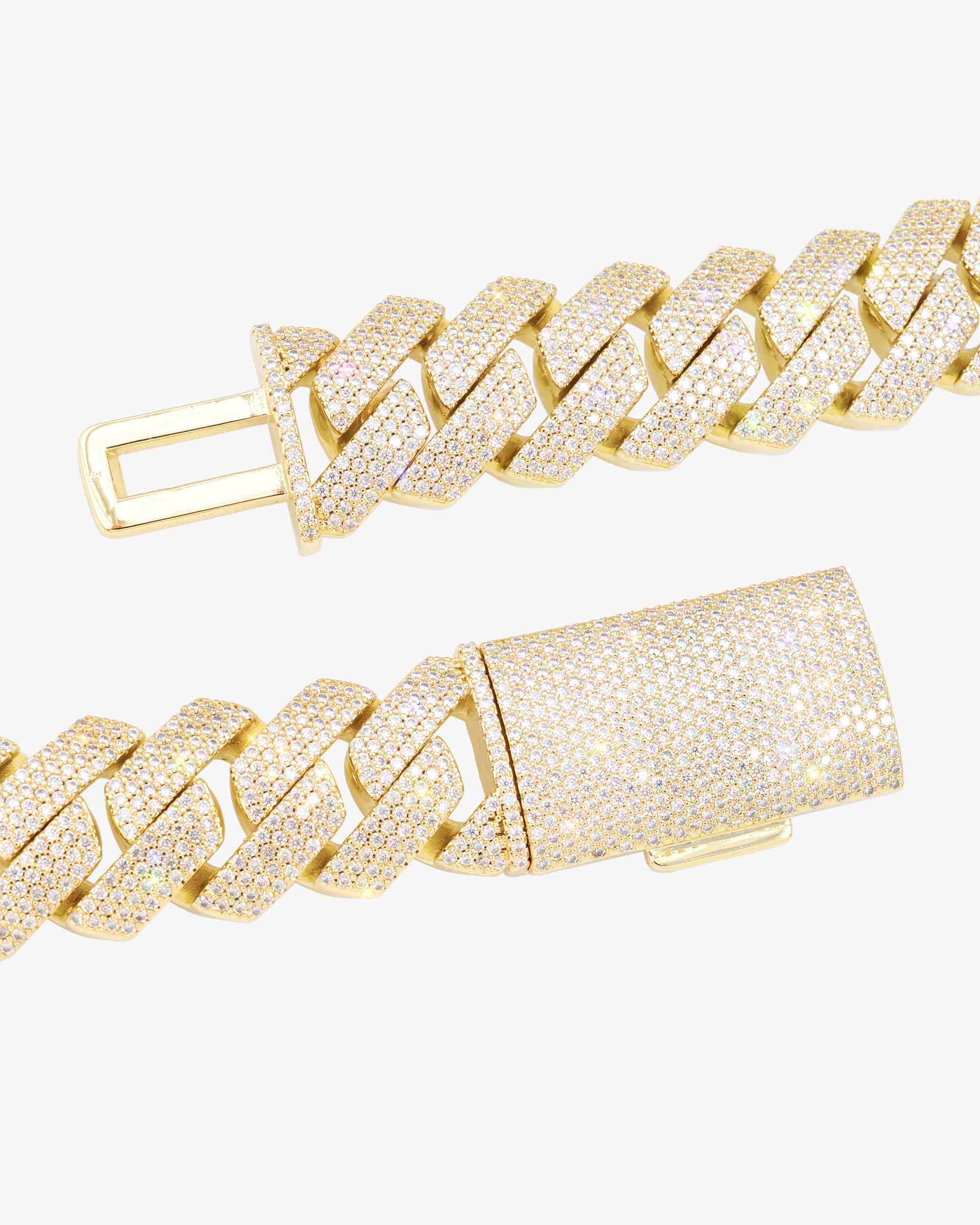 Moissanite Cuban Link Chain 14K Gold (ALL SIZES) - Image 31