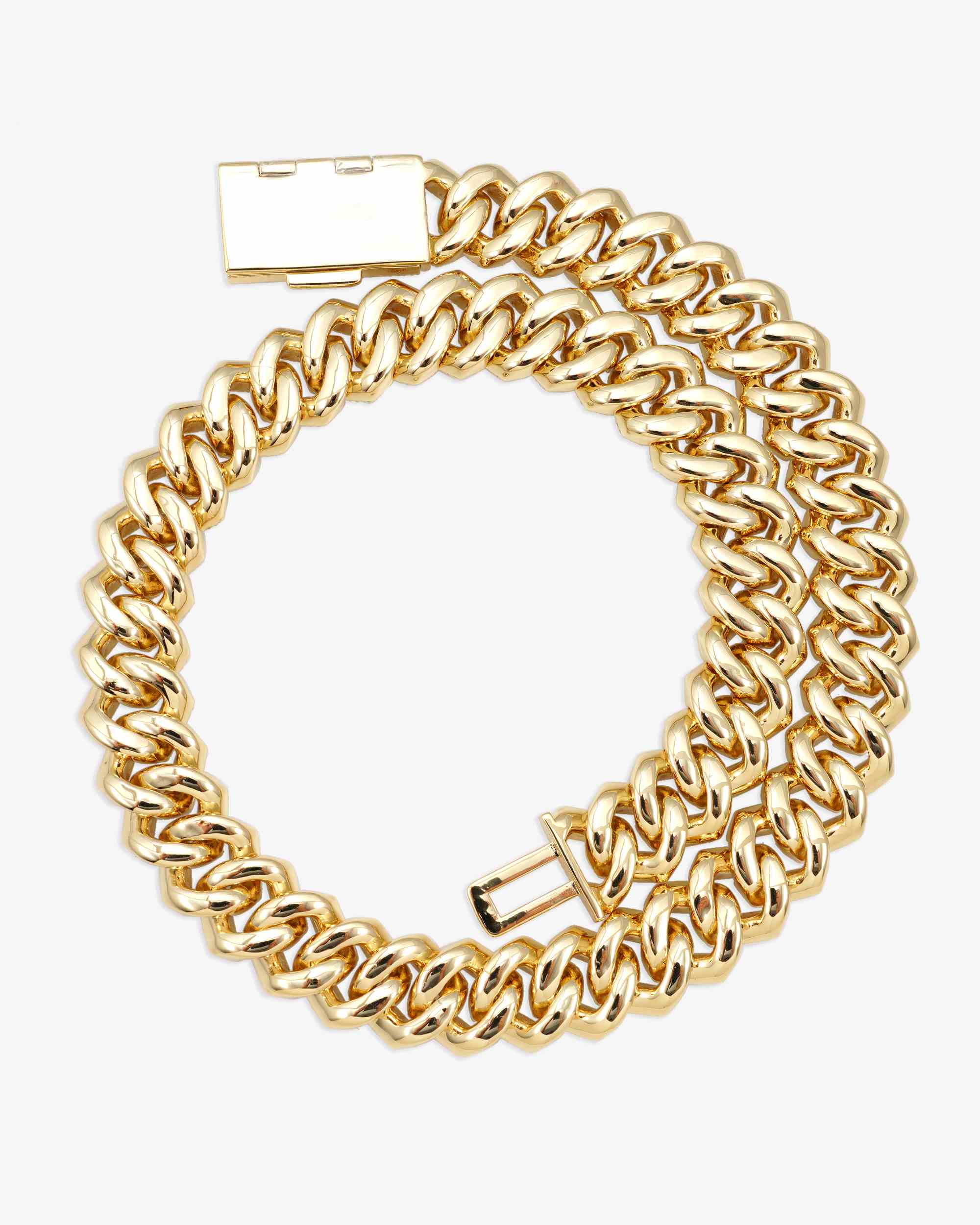 Moissanite Cuban Link Chain 14K Gold (ALL SIZES) - Image 32