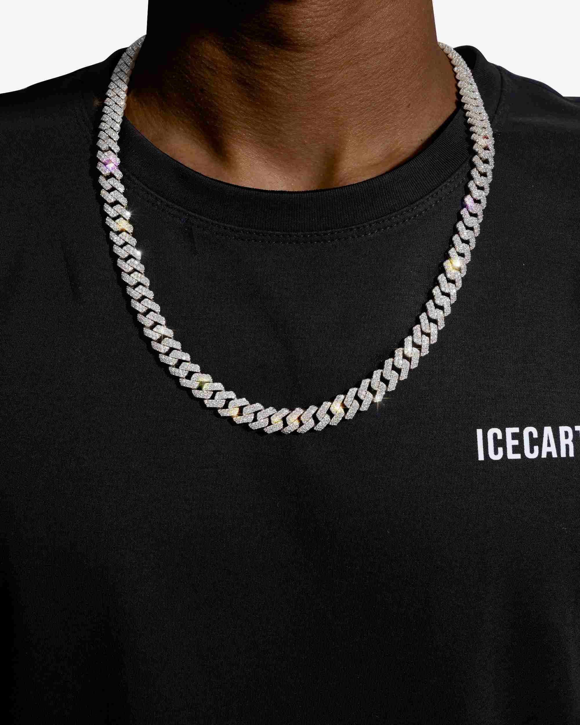 Moissanite Cuban Link Chain 14K Gold (ALL SIZES) - Image 36