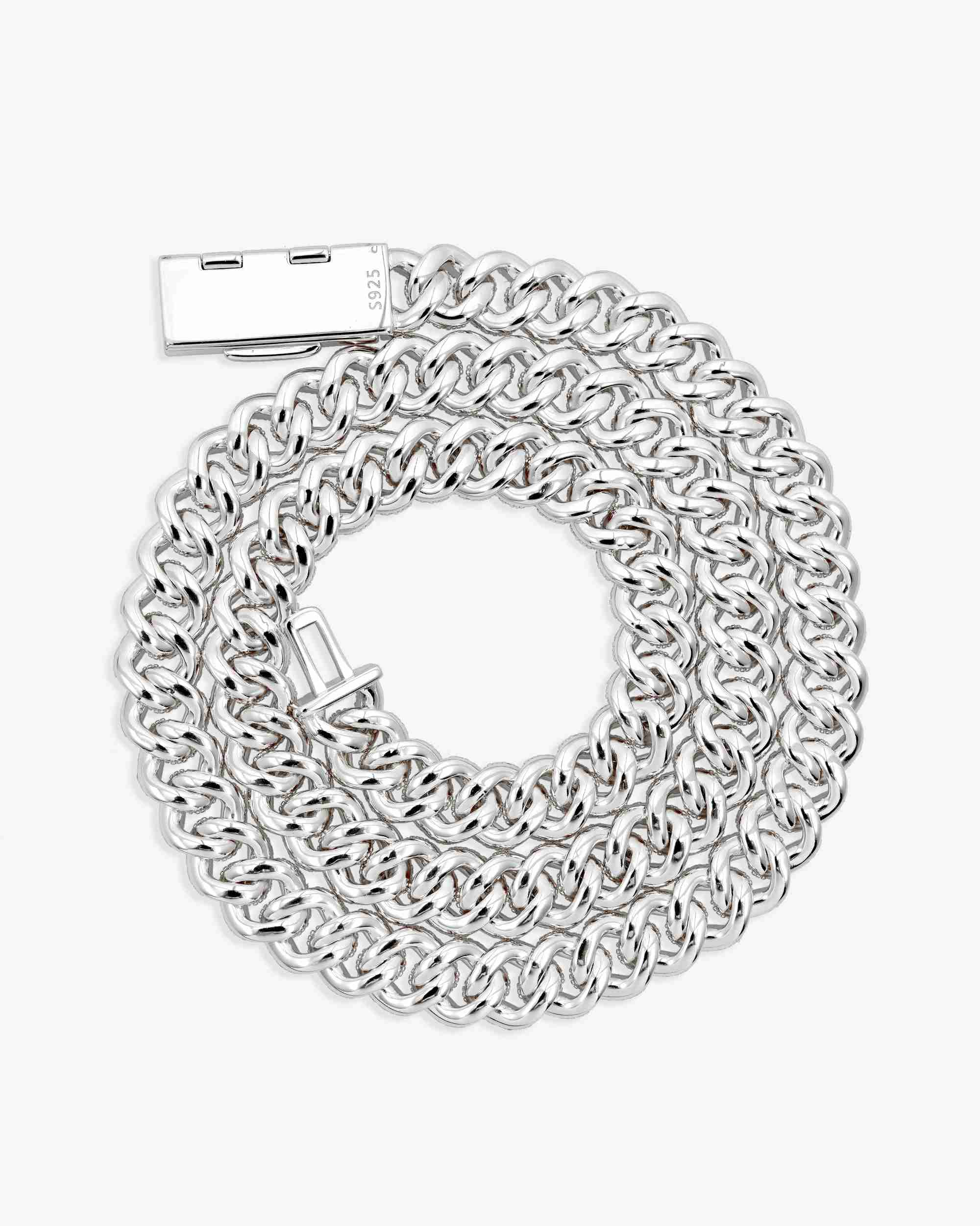 Moissanite Cuban Link Chain 14K Gold (ALL SIZES) - Image 40