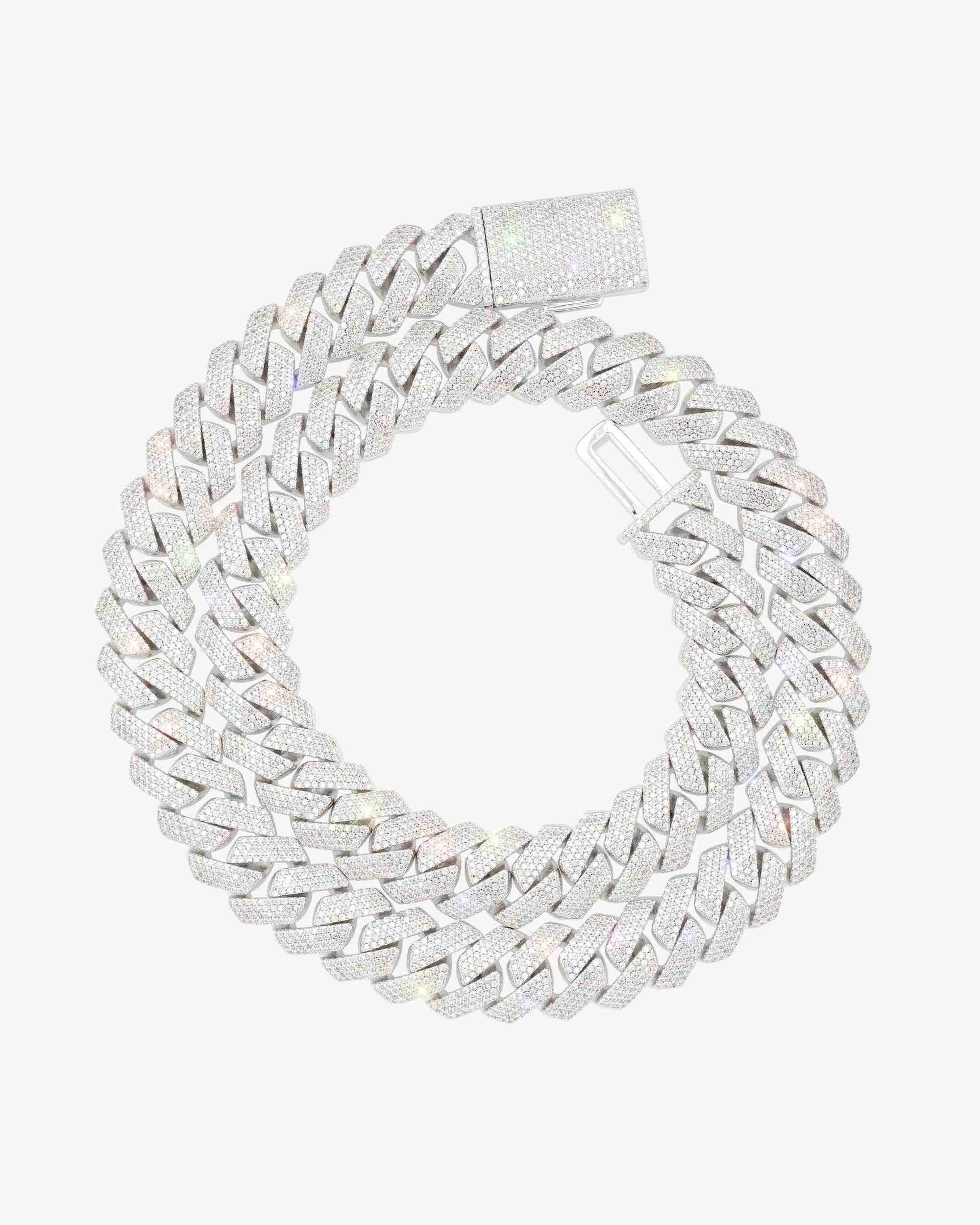 Moissanite Cuban Link Chain 14K Gold (ALL SIZES) - Image 9