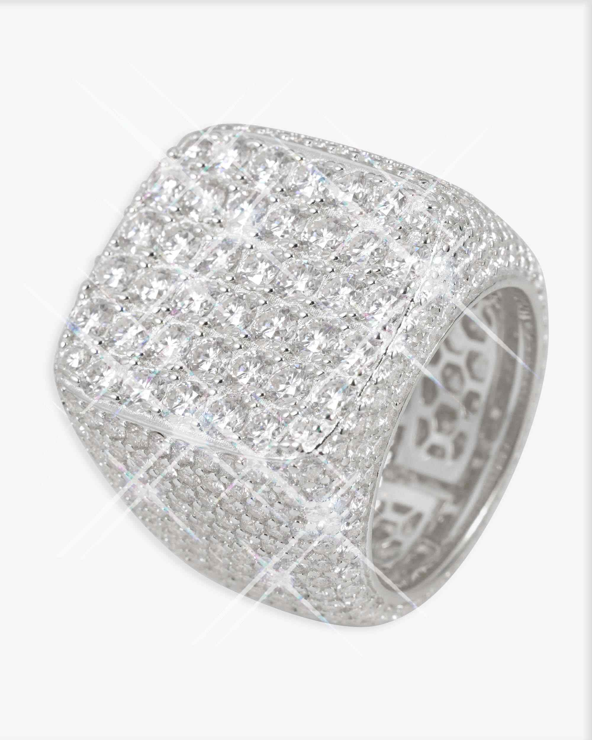 Moissanite Pinky Ring - Image 3