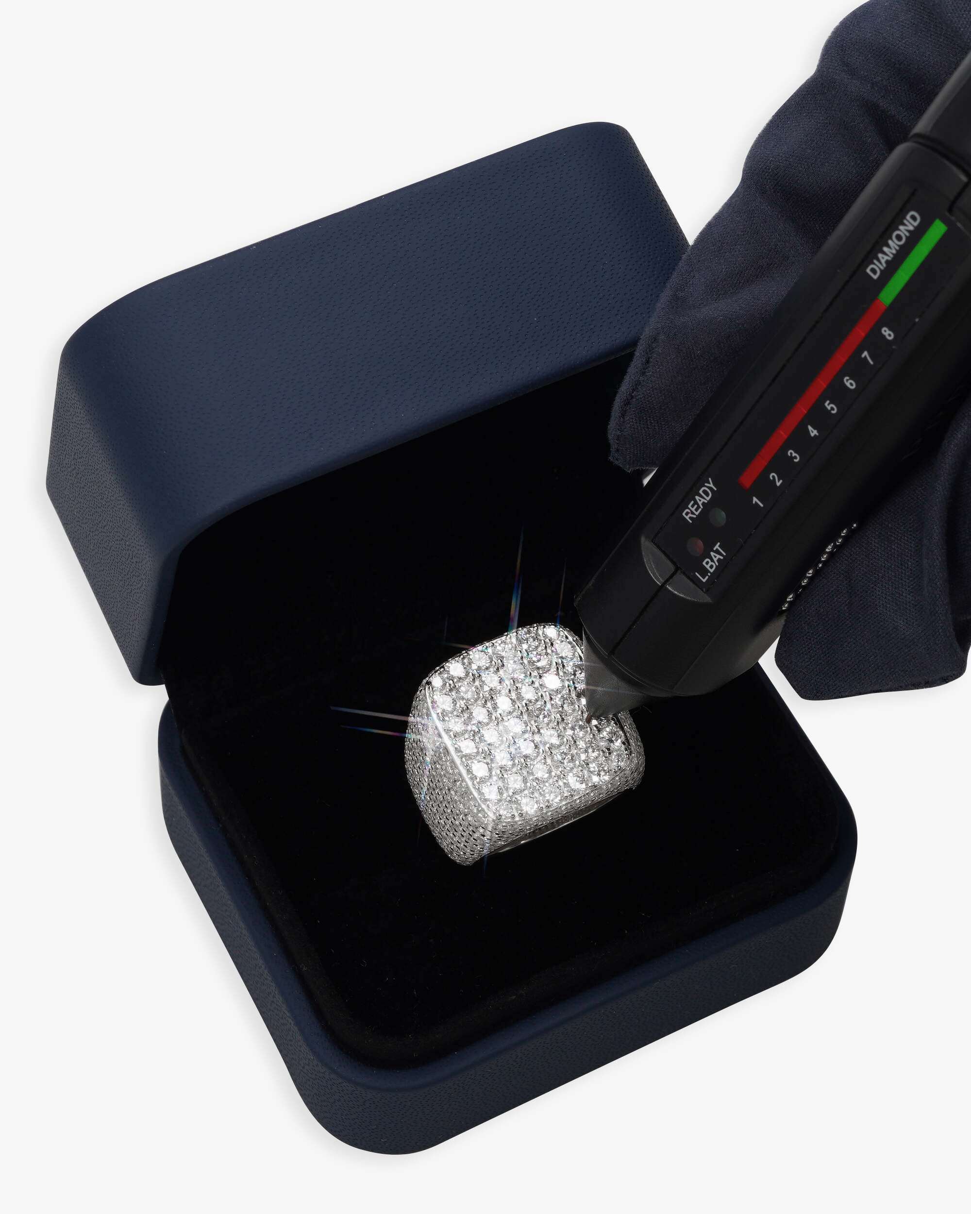 Moissanite Pinky Ring - Image 4