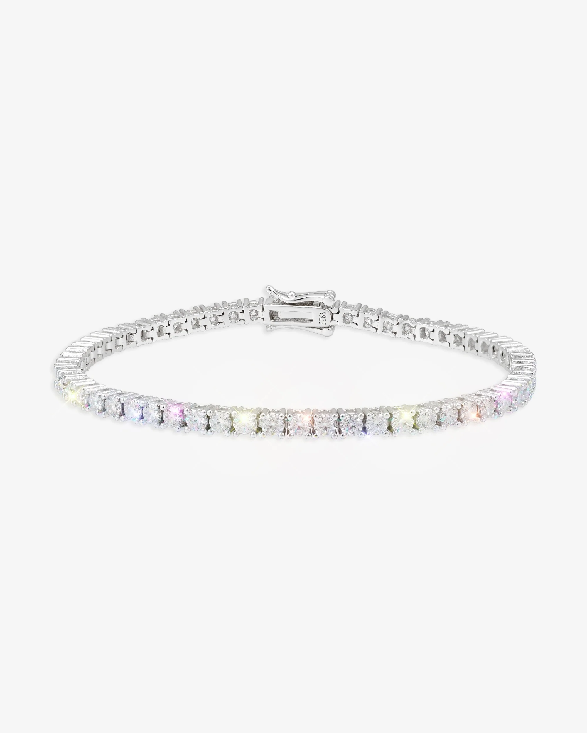 Moissanite Tennis Bracelet 14K Gold (ALL SIZES) - Image 12