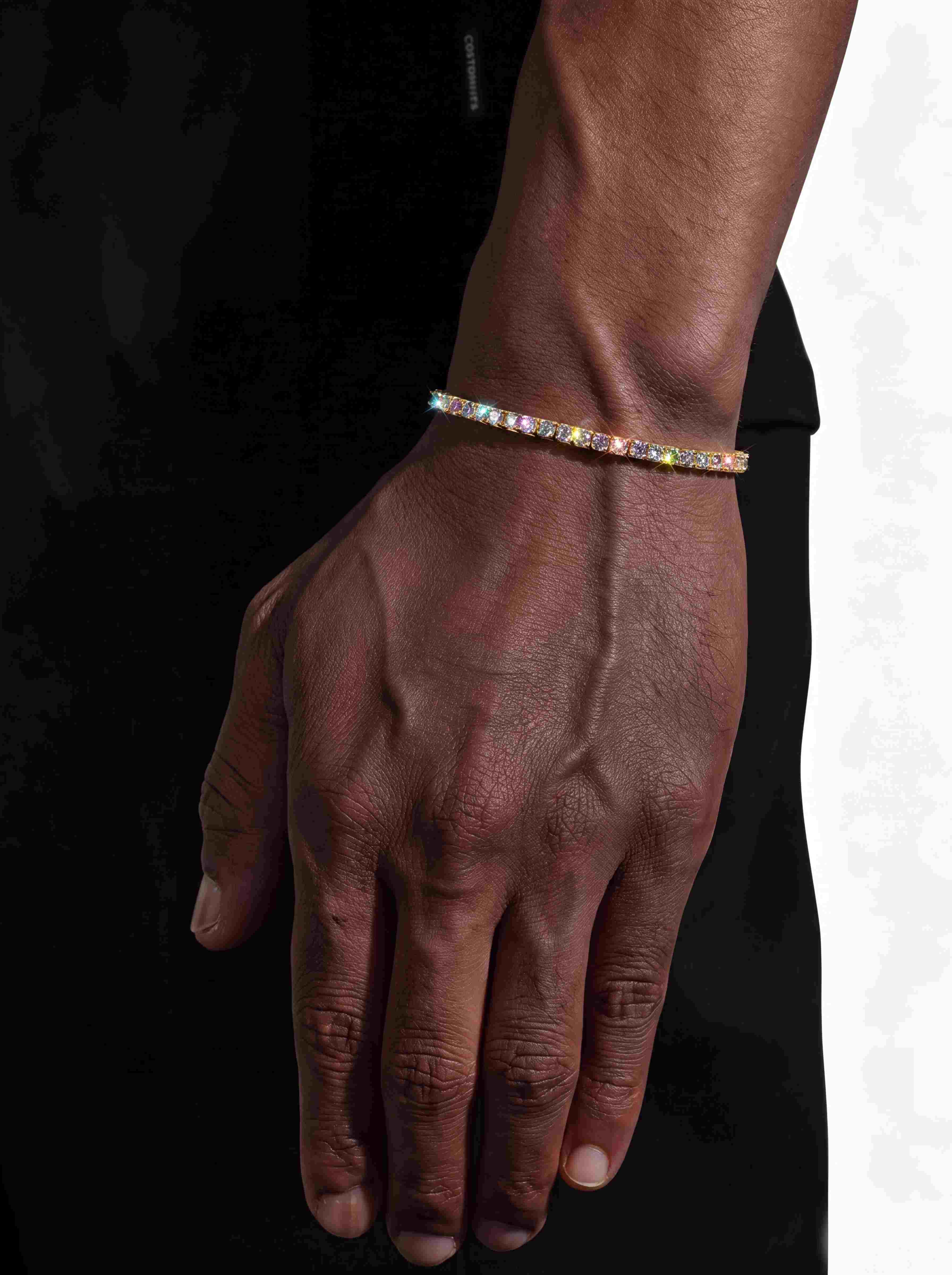 Moissanite Tennis Bracelet 14K Gold (ALL SIZES) - Image 23