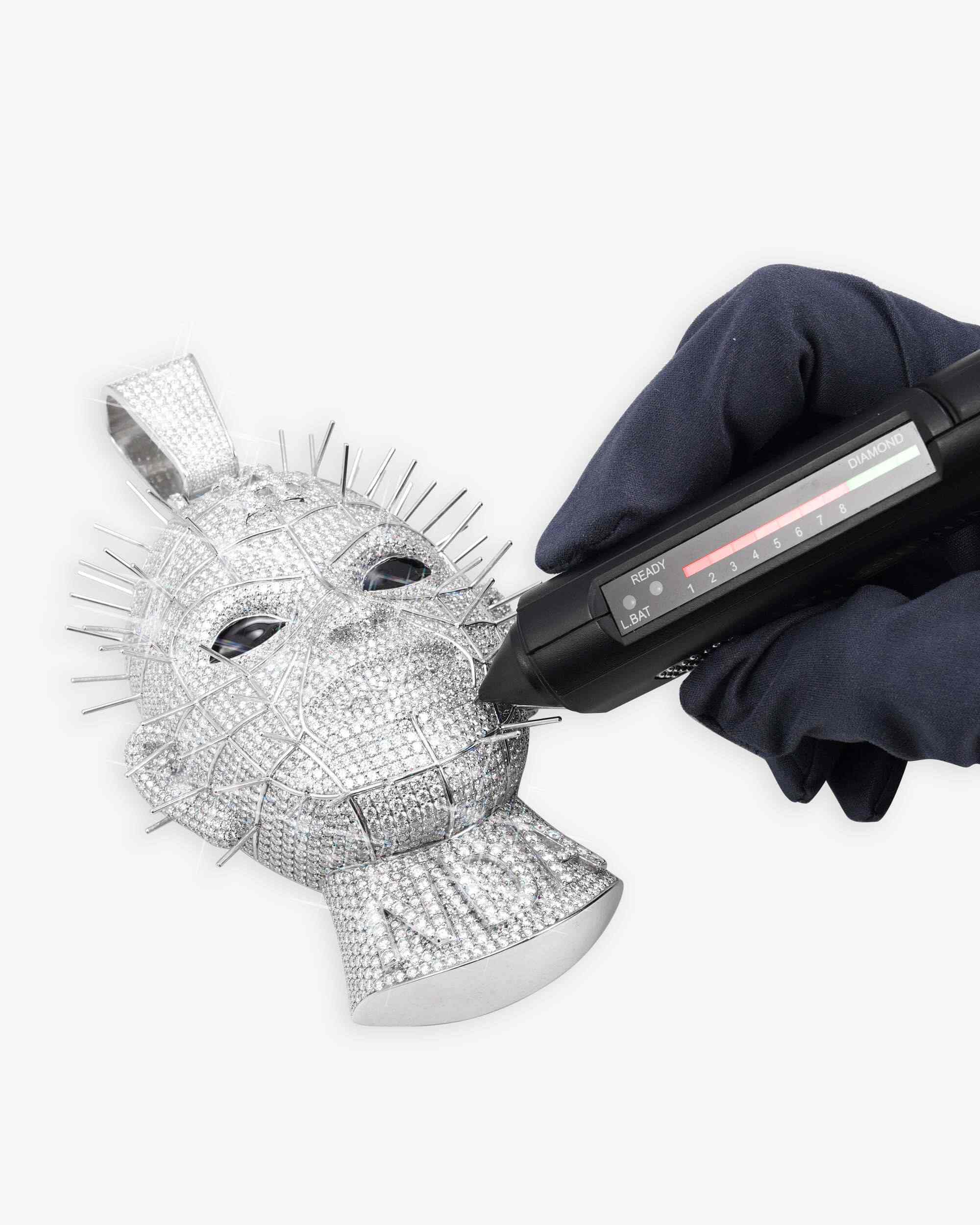 Trippie Redd "NDA" Hell Raiser Custom Diamond Pendant 14K Gold - Image 7