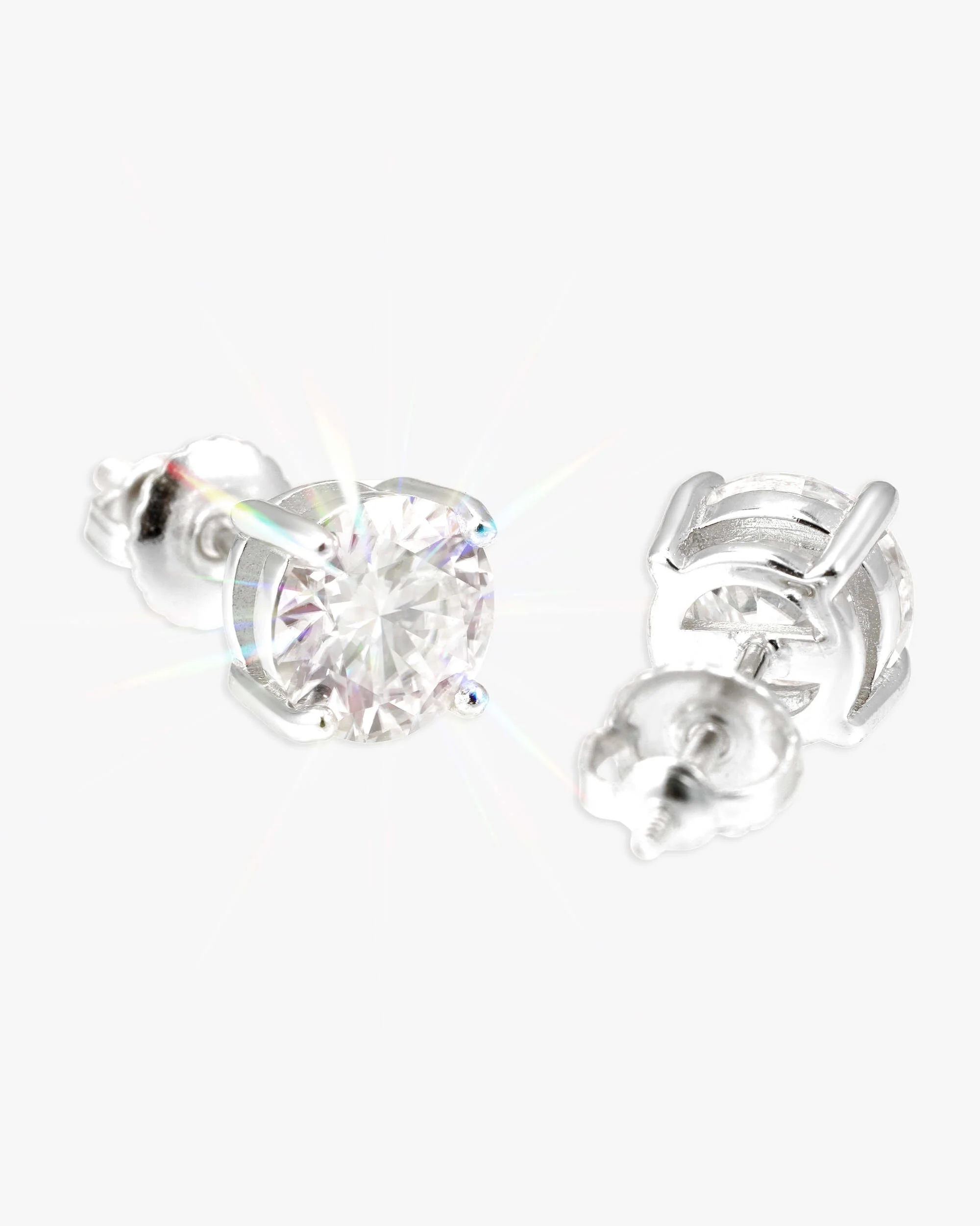 VVS Moissanite Stud Earrings (ALL SIZES)