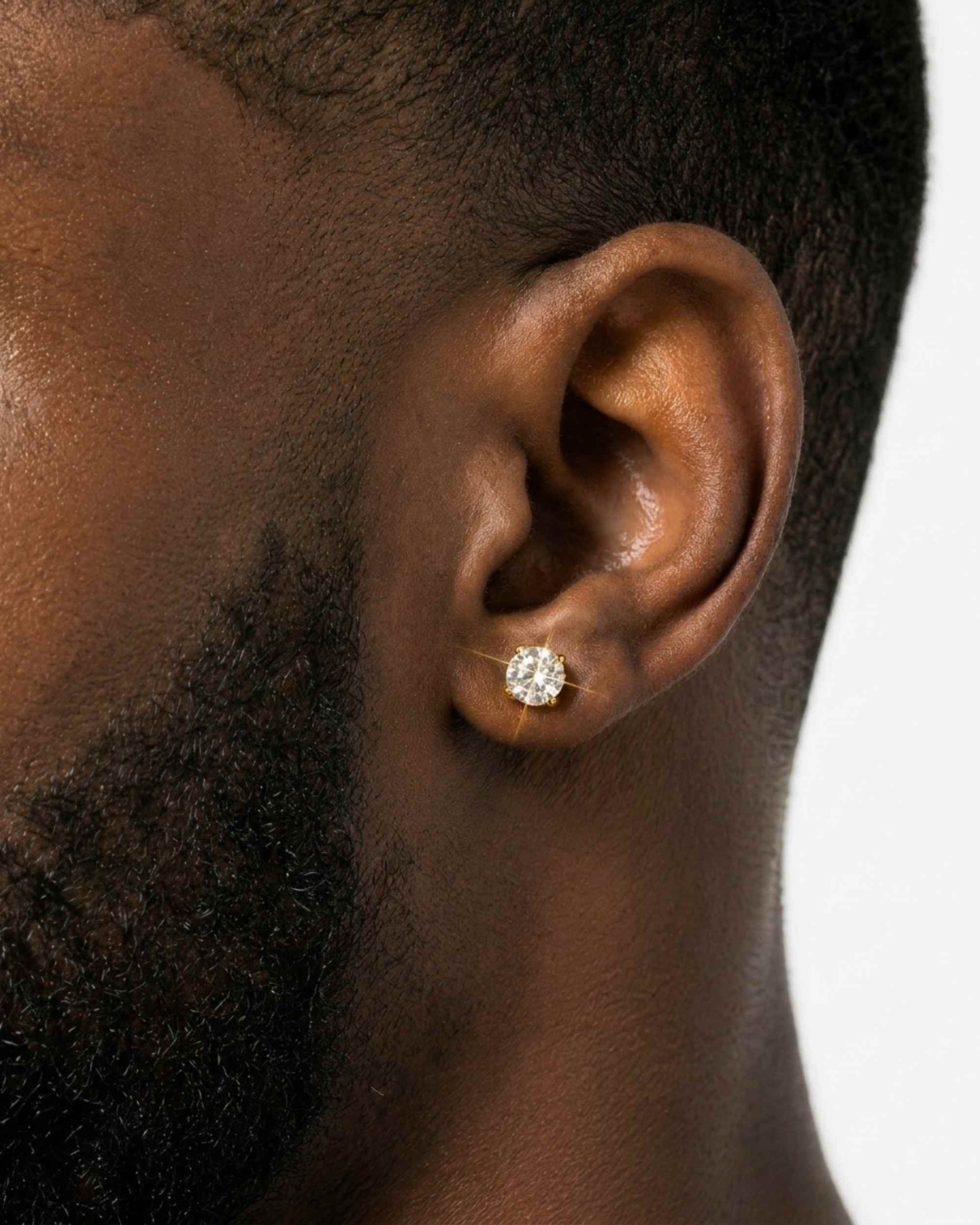 VVS Moissanite Stud Earrings (ALL SIZES) - Image 16