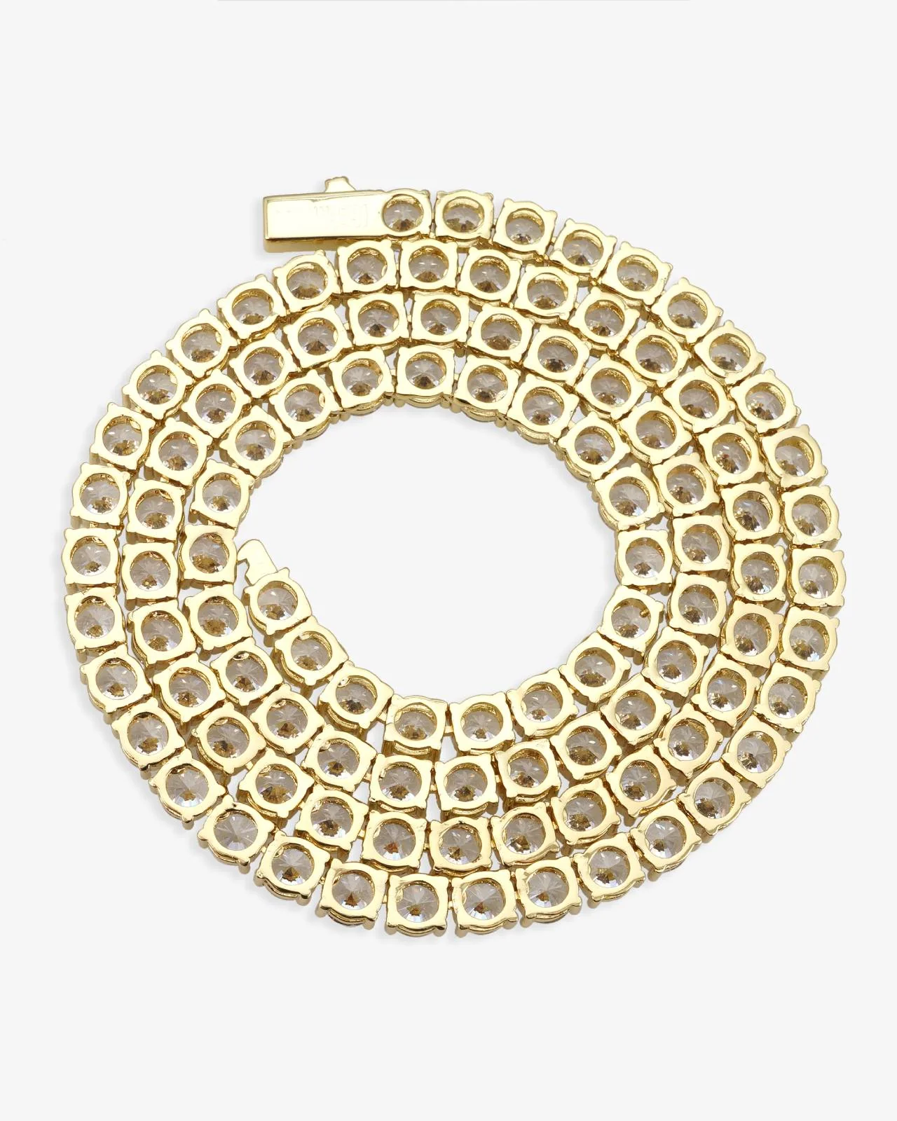 VVS Tennis Chain 14K Gold (ALL SIZES) - Image 27