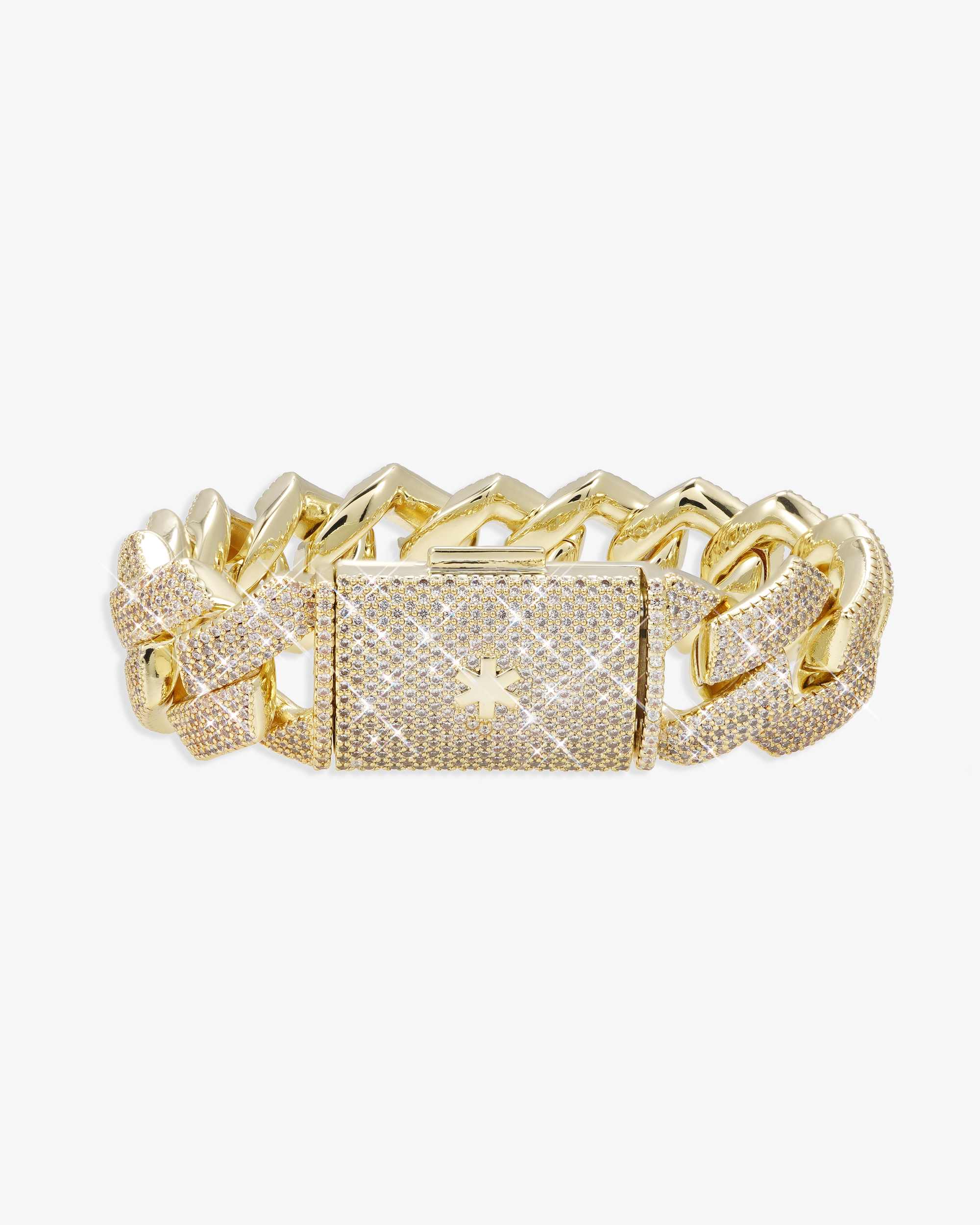 VVS Cuban Link Bracelet 14K Gold (ALL SIZES) - Image 18