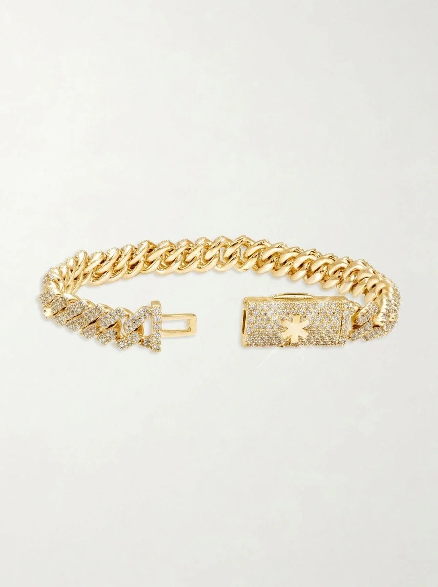 VVS Cuban Link Bracelet 14K Gold (ALL SIZES) - Image 21