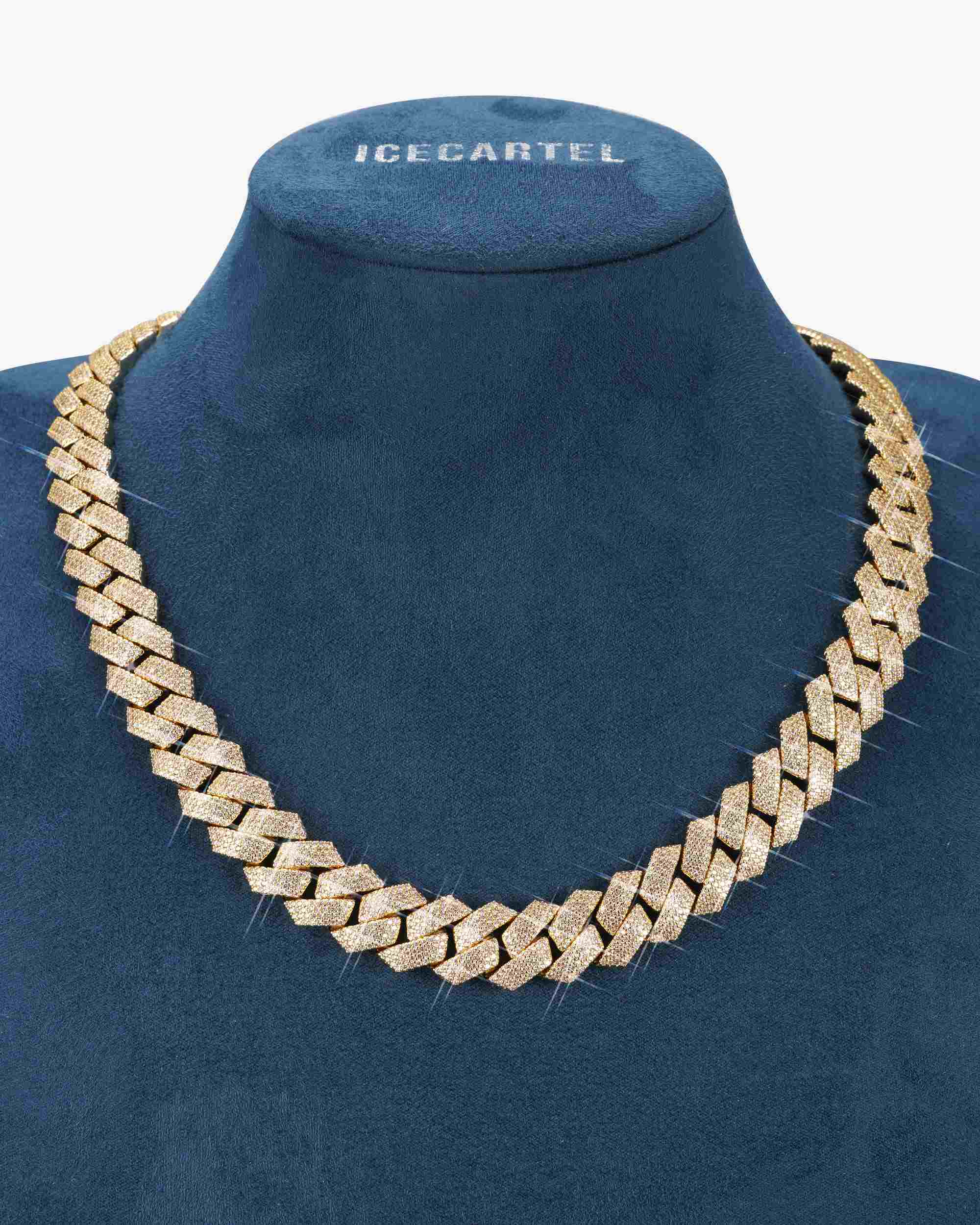 VVS Cuban Link Chain 14K Gold (ALL SIZES) - Image 15