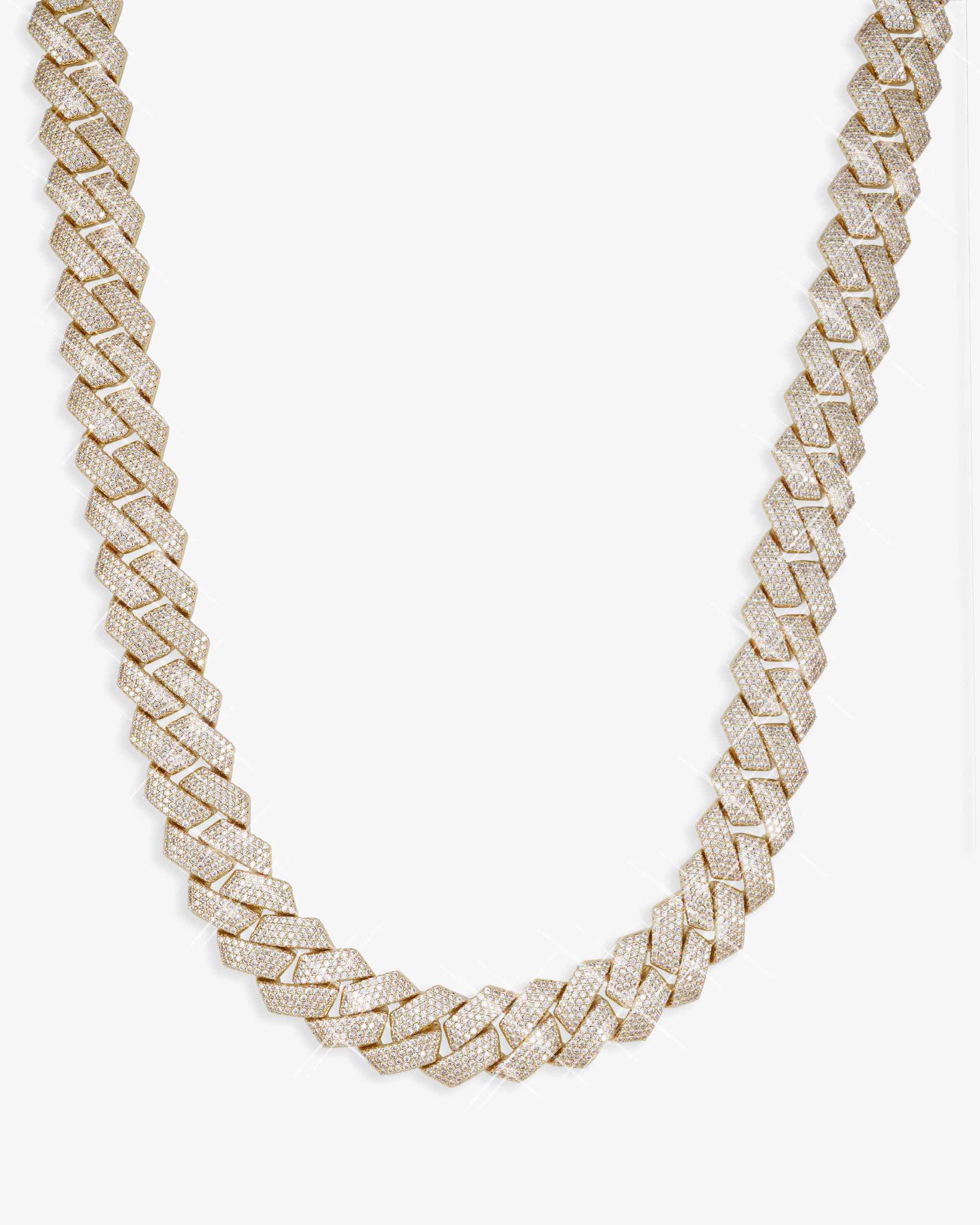 VVS Cuban Link Chain 14K Gold (ALL SIZES) - Image 18