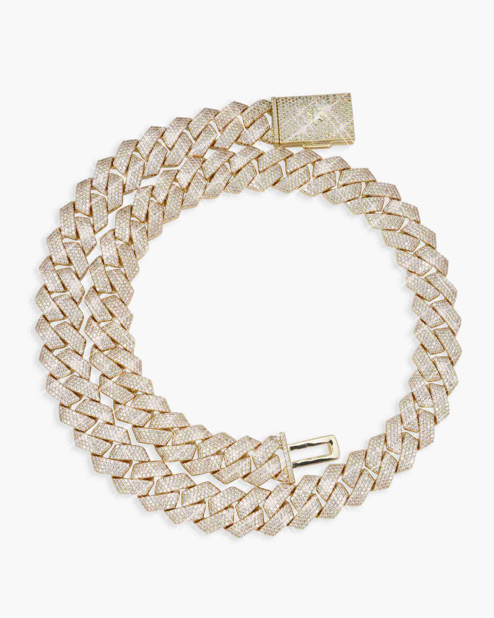 VVS Cuban Link Chain 14K Gold (ALL SIZES) - Image 19