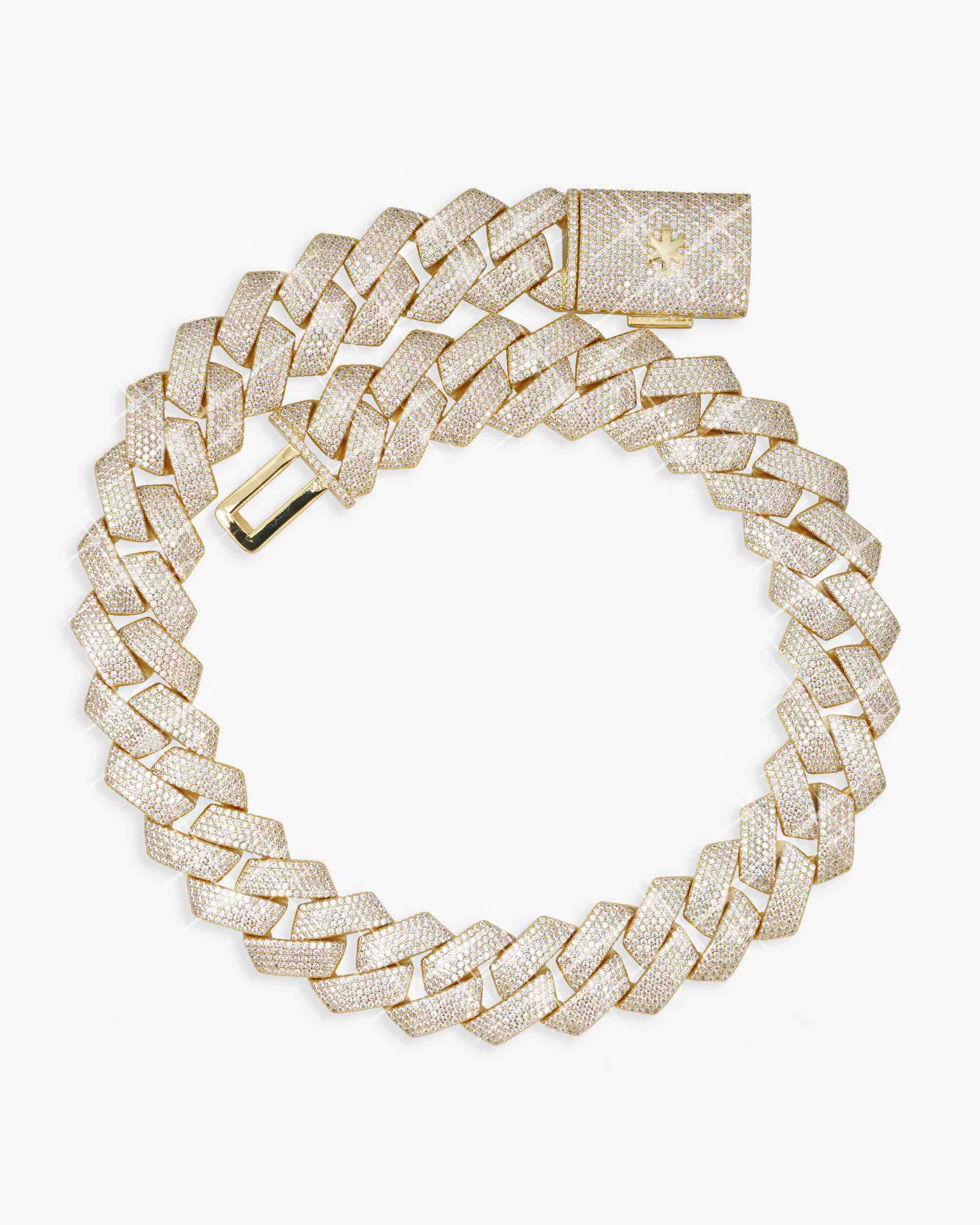 VVS Cuban Link Chain 14K Gold (ALL SIZES) - Image 26