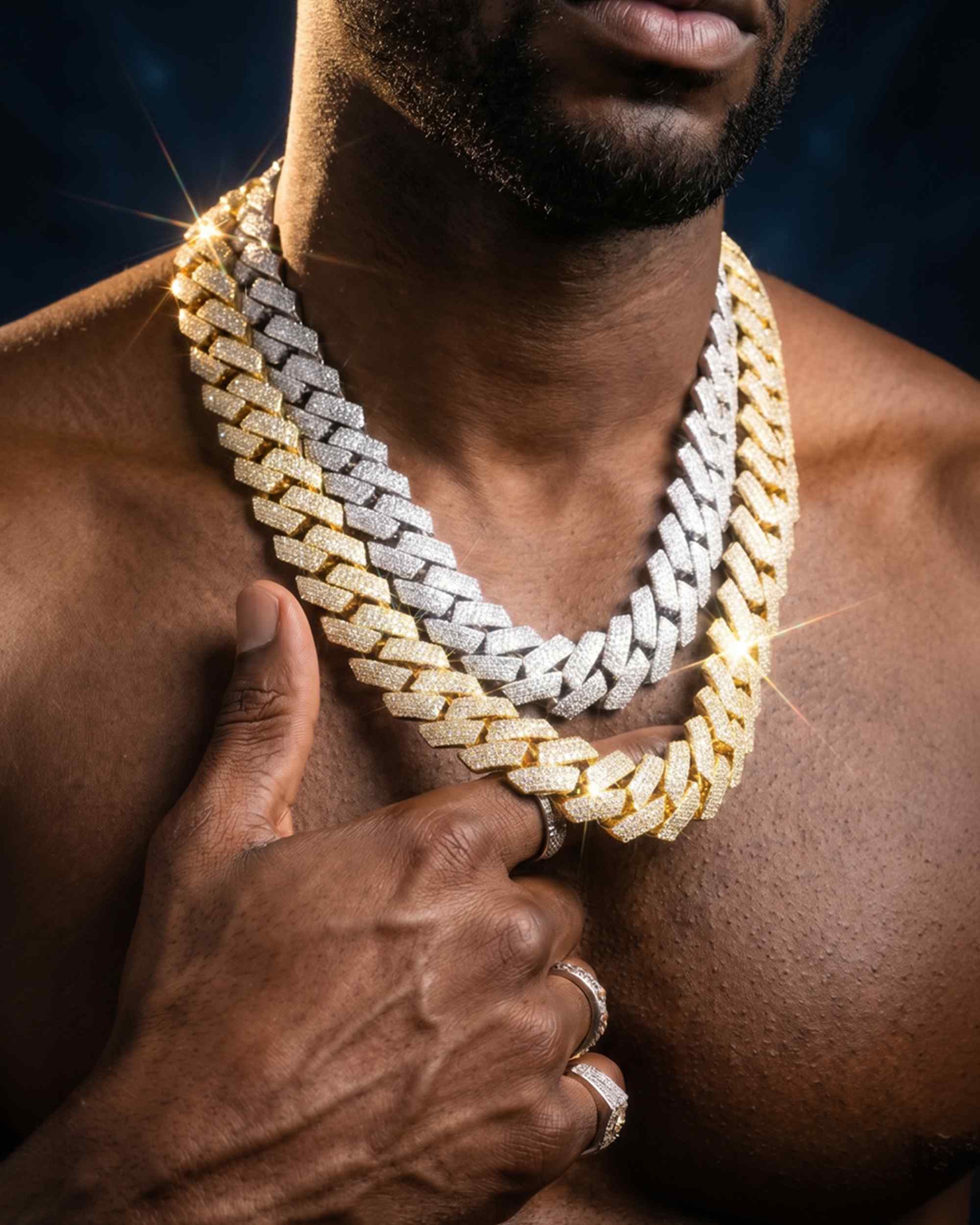 VVS Cuban Link Chain 14K Gold (ALL SIZES) - Image 37